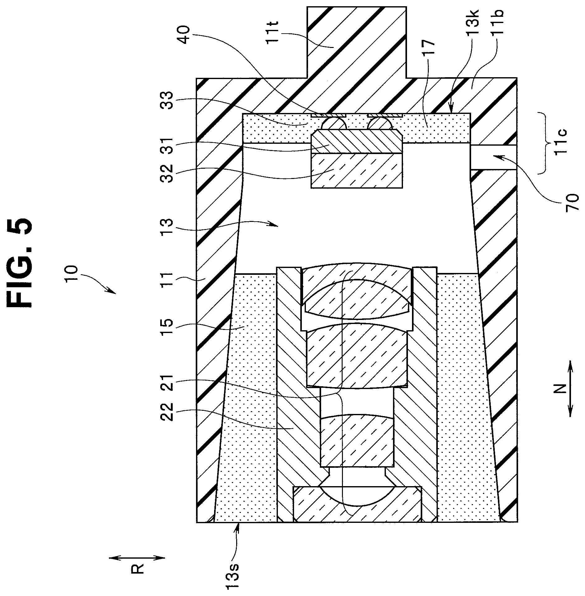 Patent US12348848 Figure 5 – Image pickup unit and insertion instrument