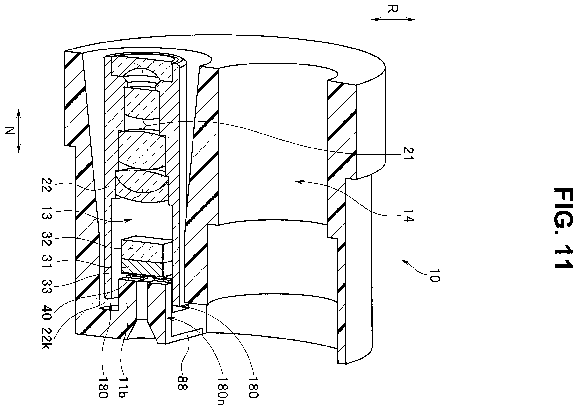 Patent US12348848 Figure 11 – Image pickup unit and insertion instrument