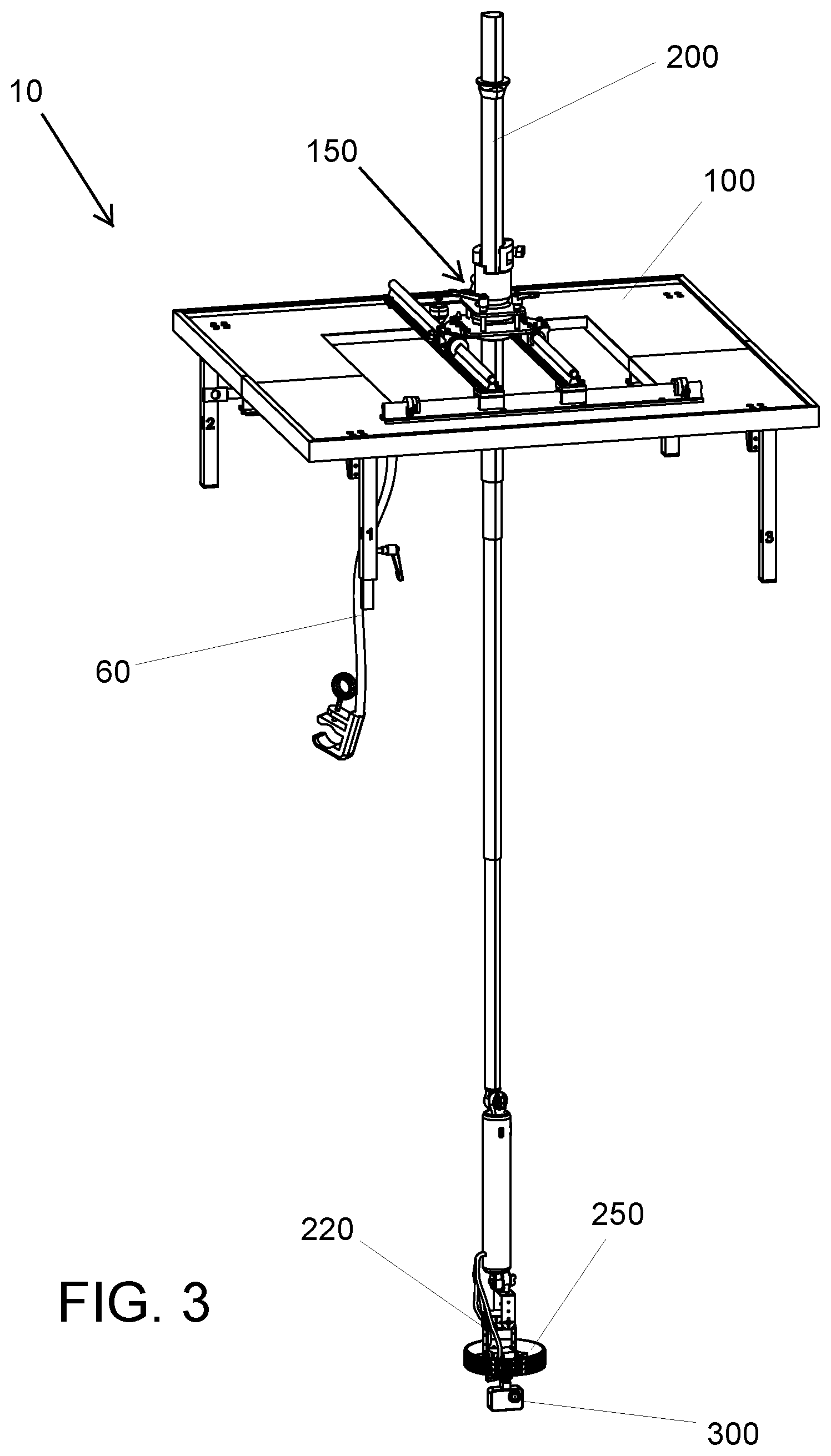 Patent US12348849 Figure 3 – Stabalized electrical manhole inspection tool