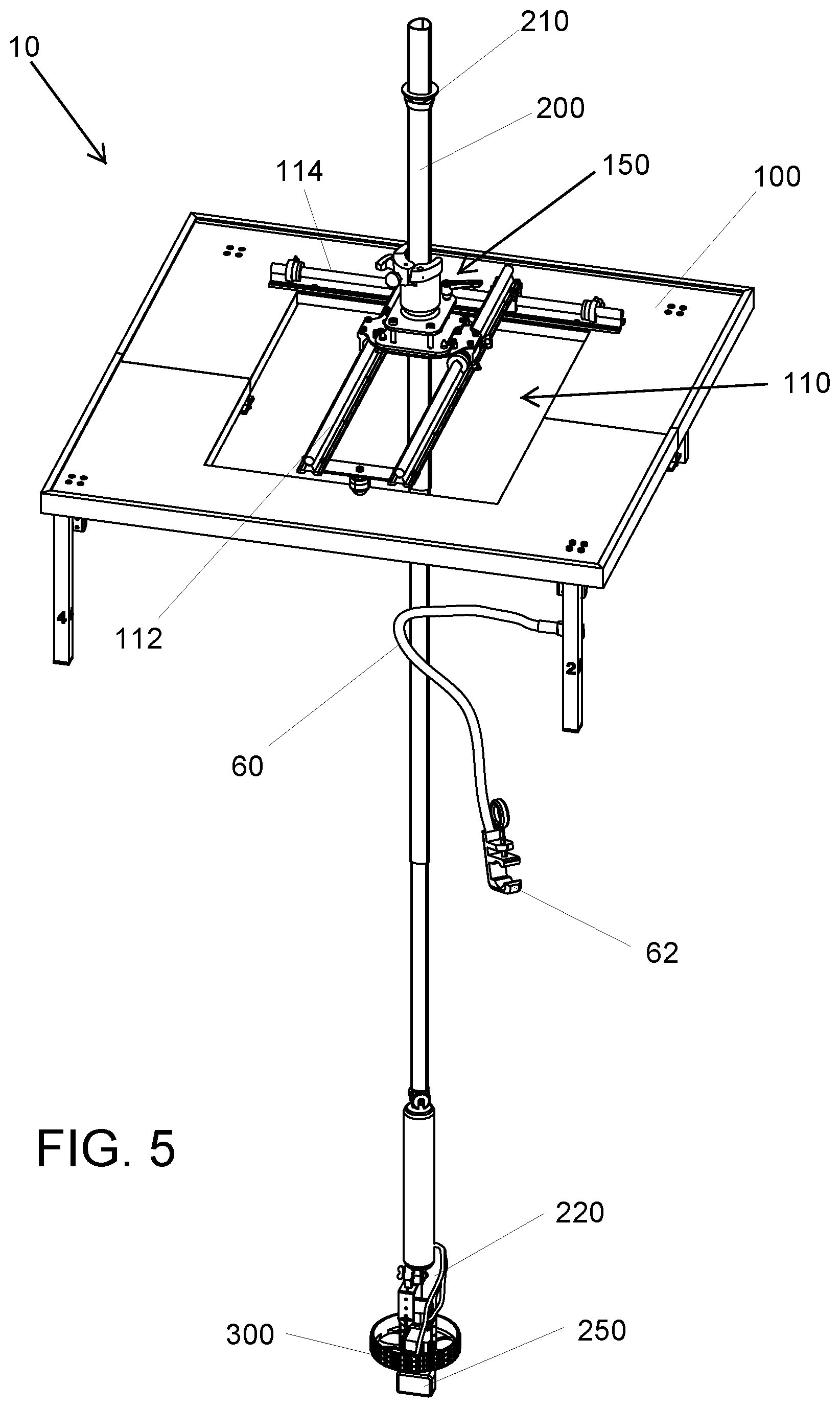 Patent US12348849 Figure 5 – Stabalized electrical manhole inspection tool