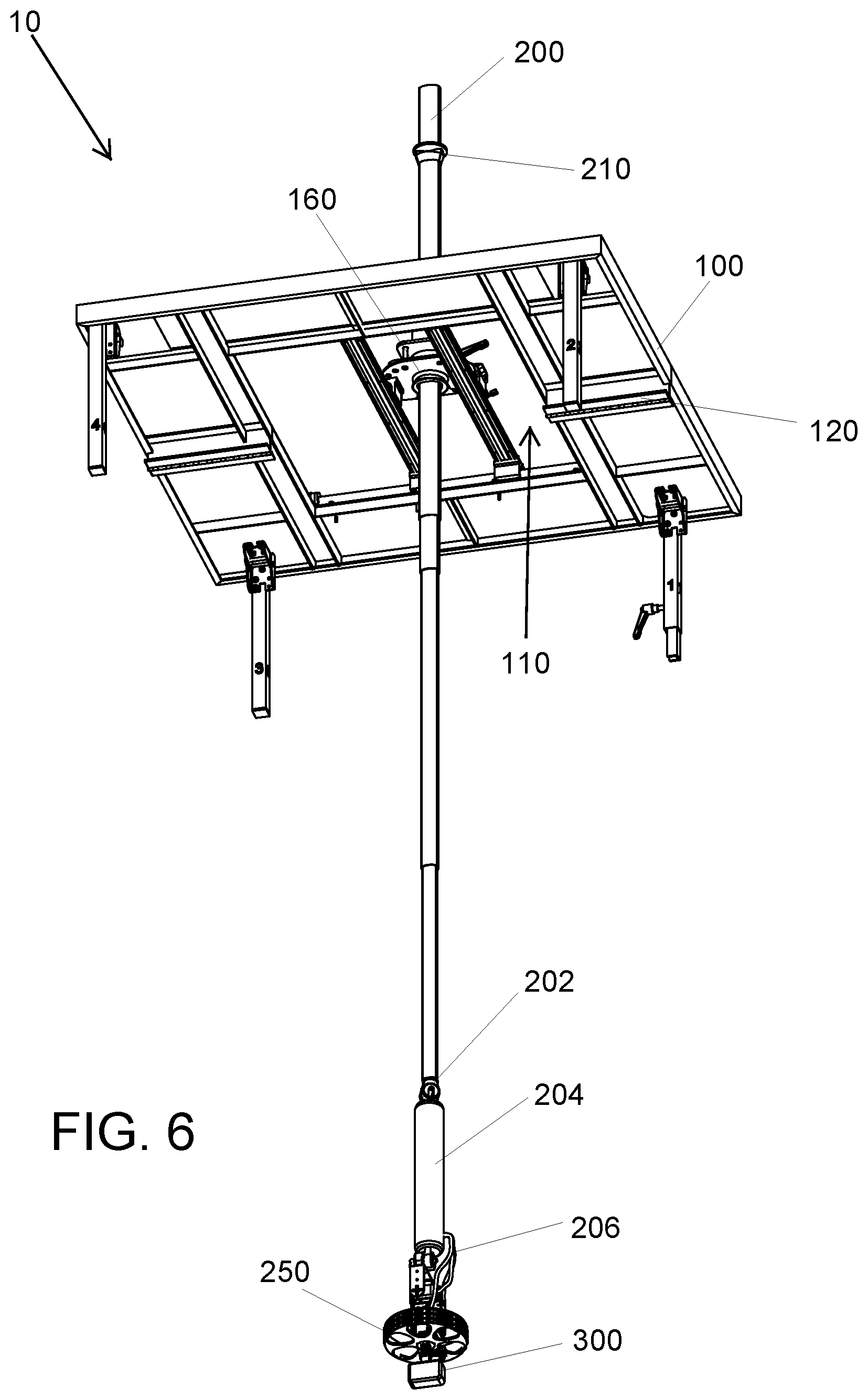Patent US12348849 Figure 6 – Stabalized electrical manhole inspection tool