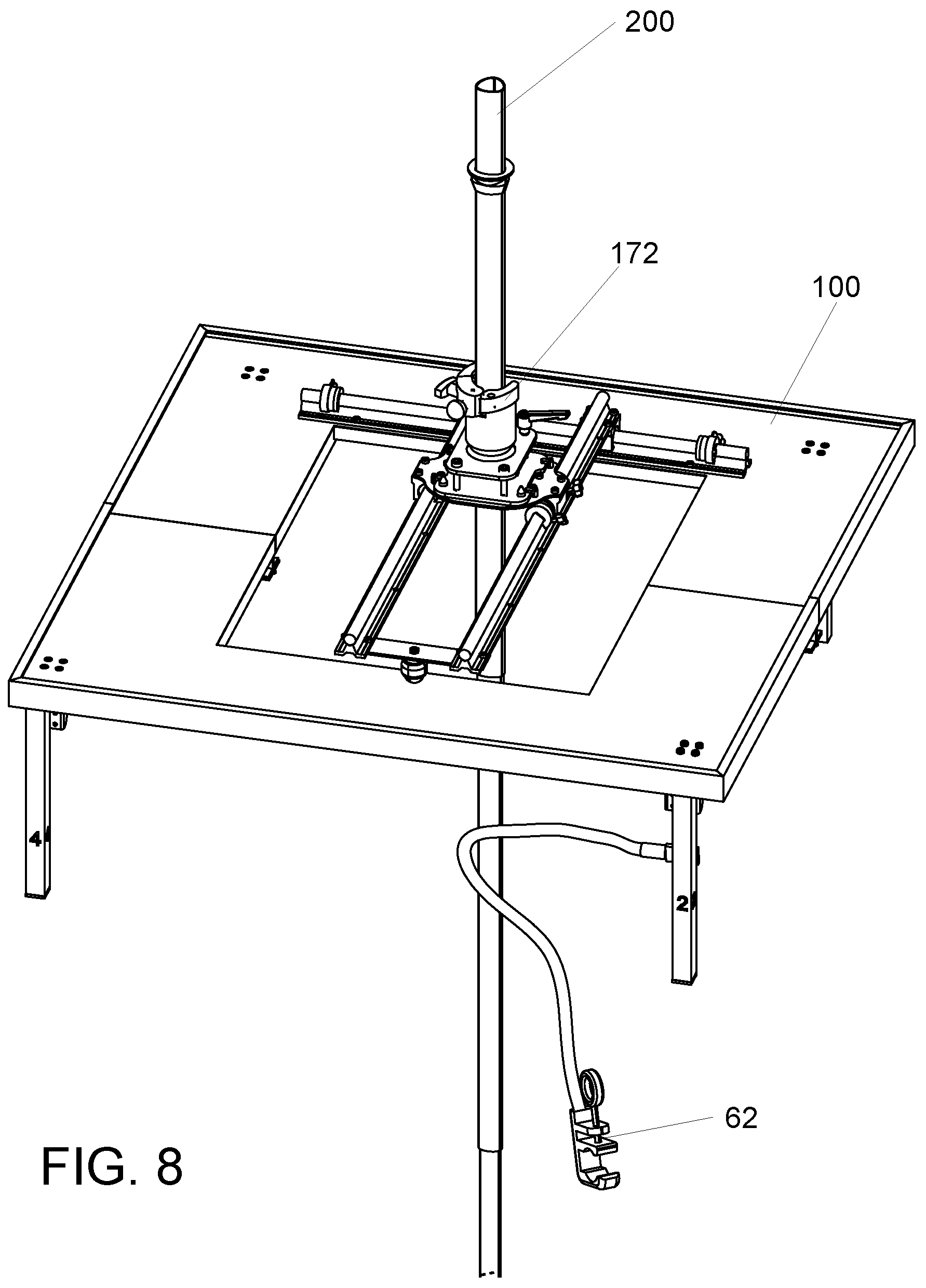 Patent US12348849 Figure 8 – Stabalized electrical manhole inspection tool