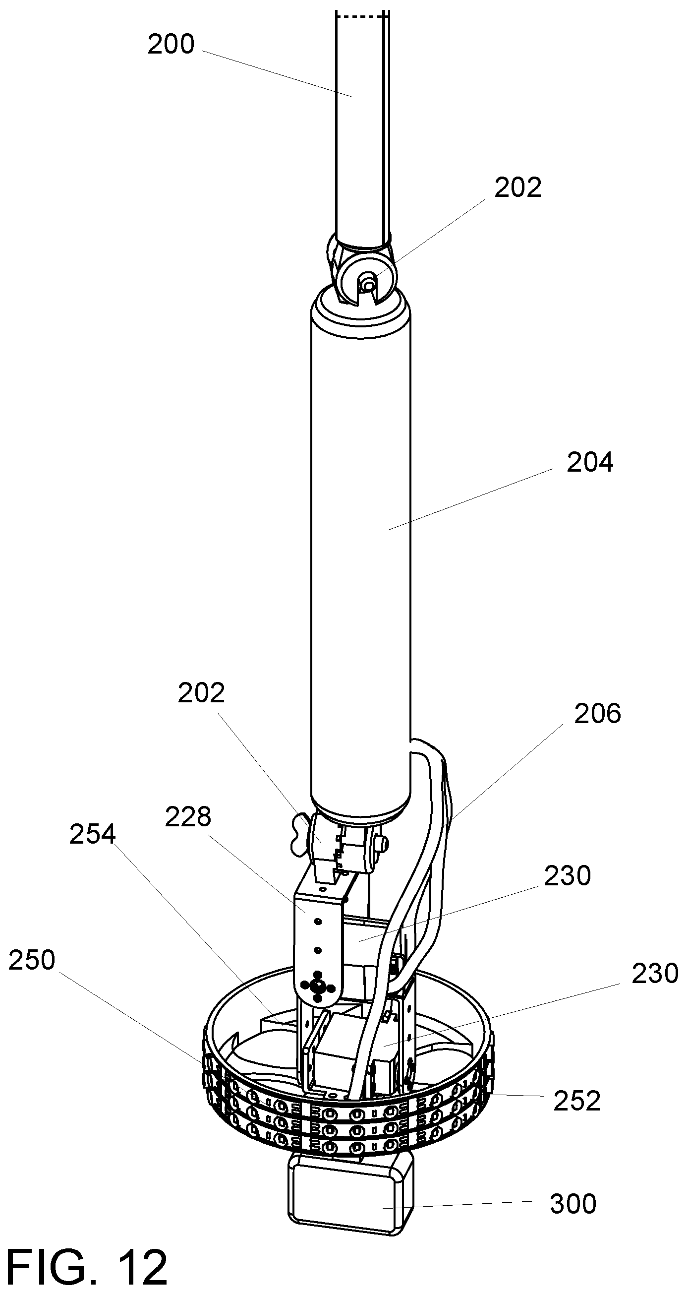 Patent US12348849 Figure 12 – Stabalized electrical manhole inspection tool