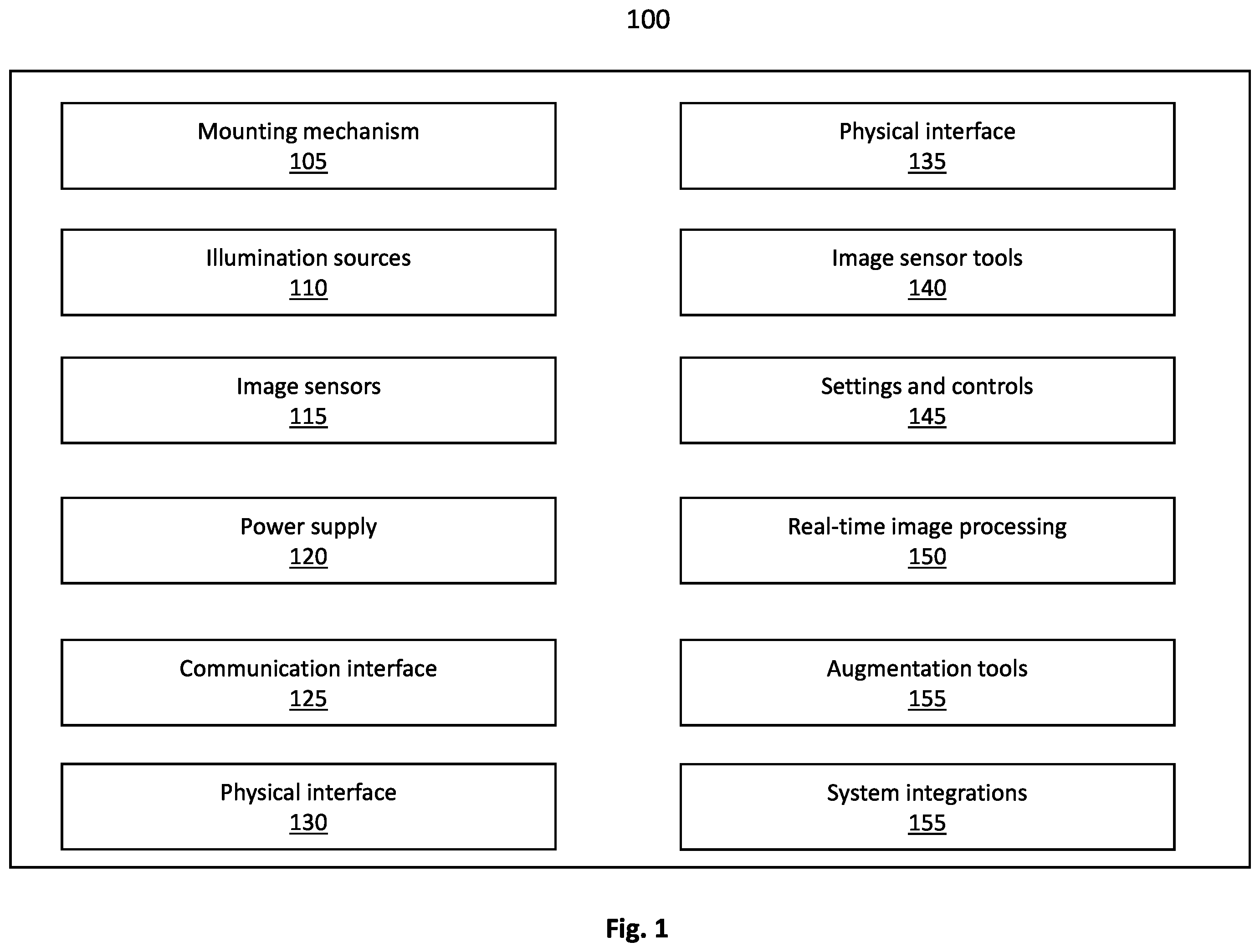 Patent US12348850 Figure 1 – Integrating electronic and physical workspaces