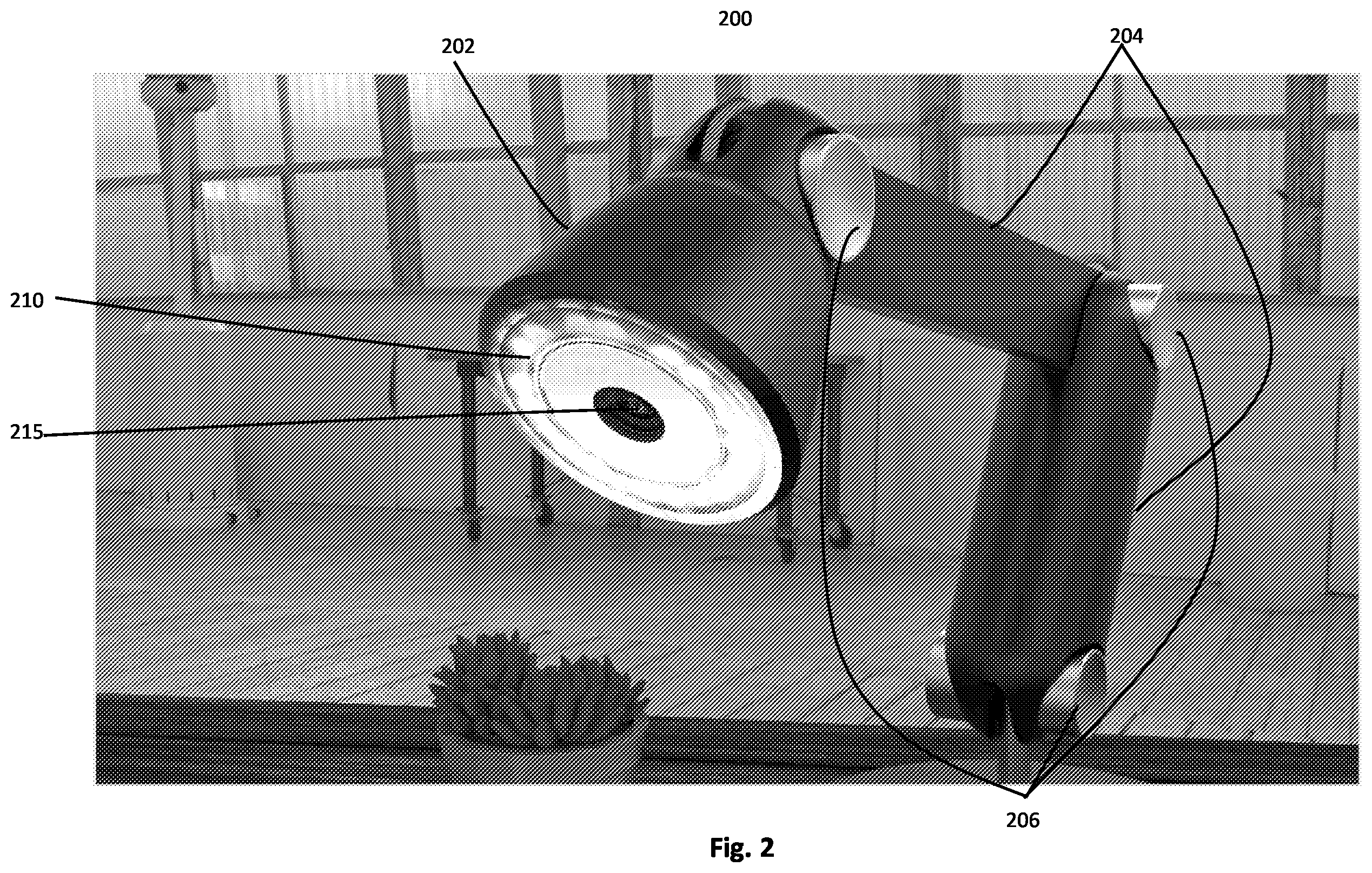Patent US12348850 Figure 2 – Integrating electronic and physical workspaces