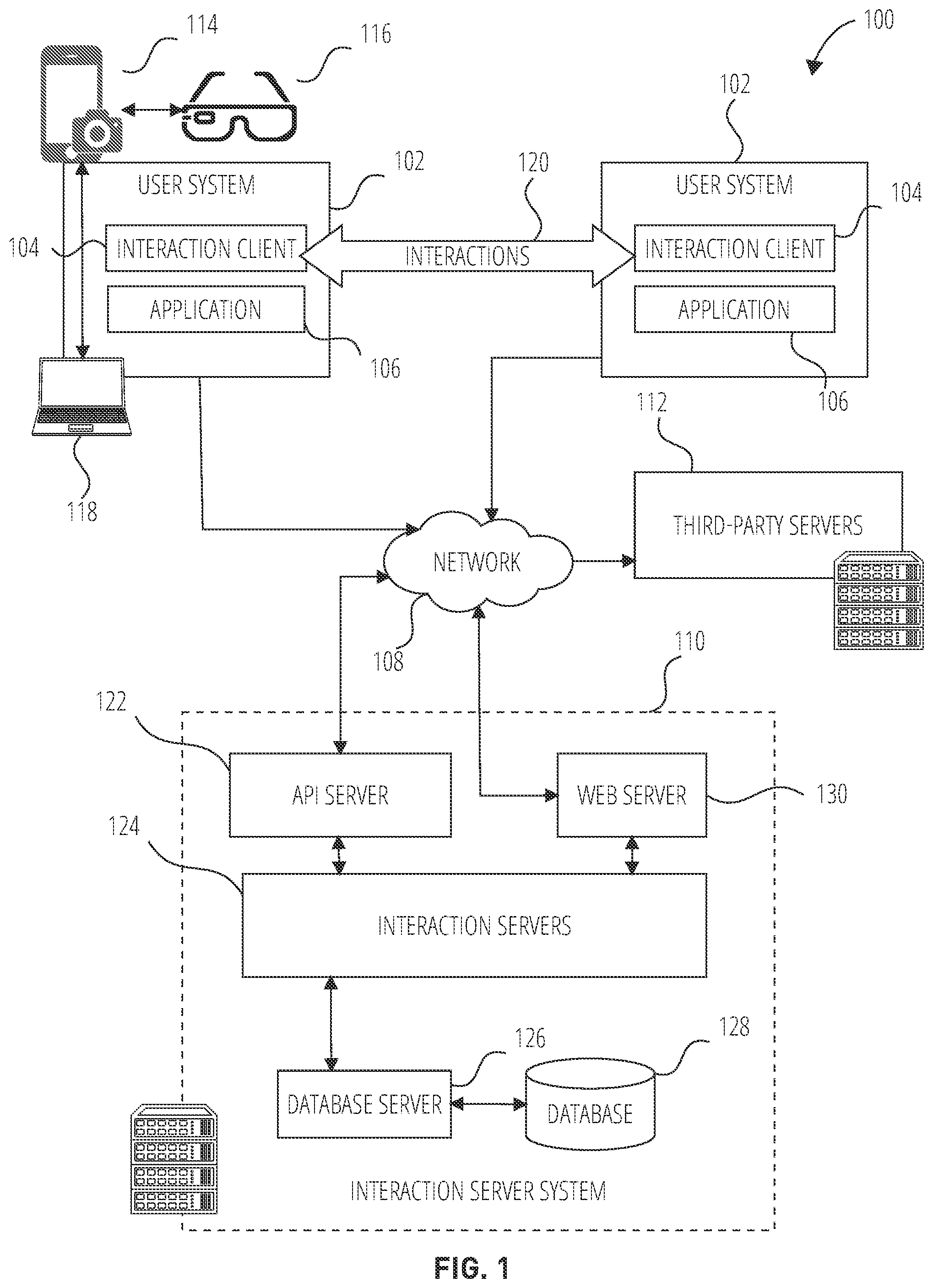 Patent US12348855 Figure 1 – Providing draggable shutter button during video recording