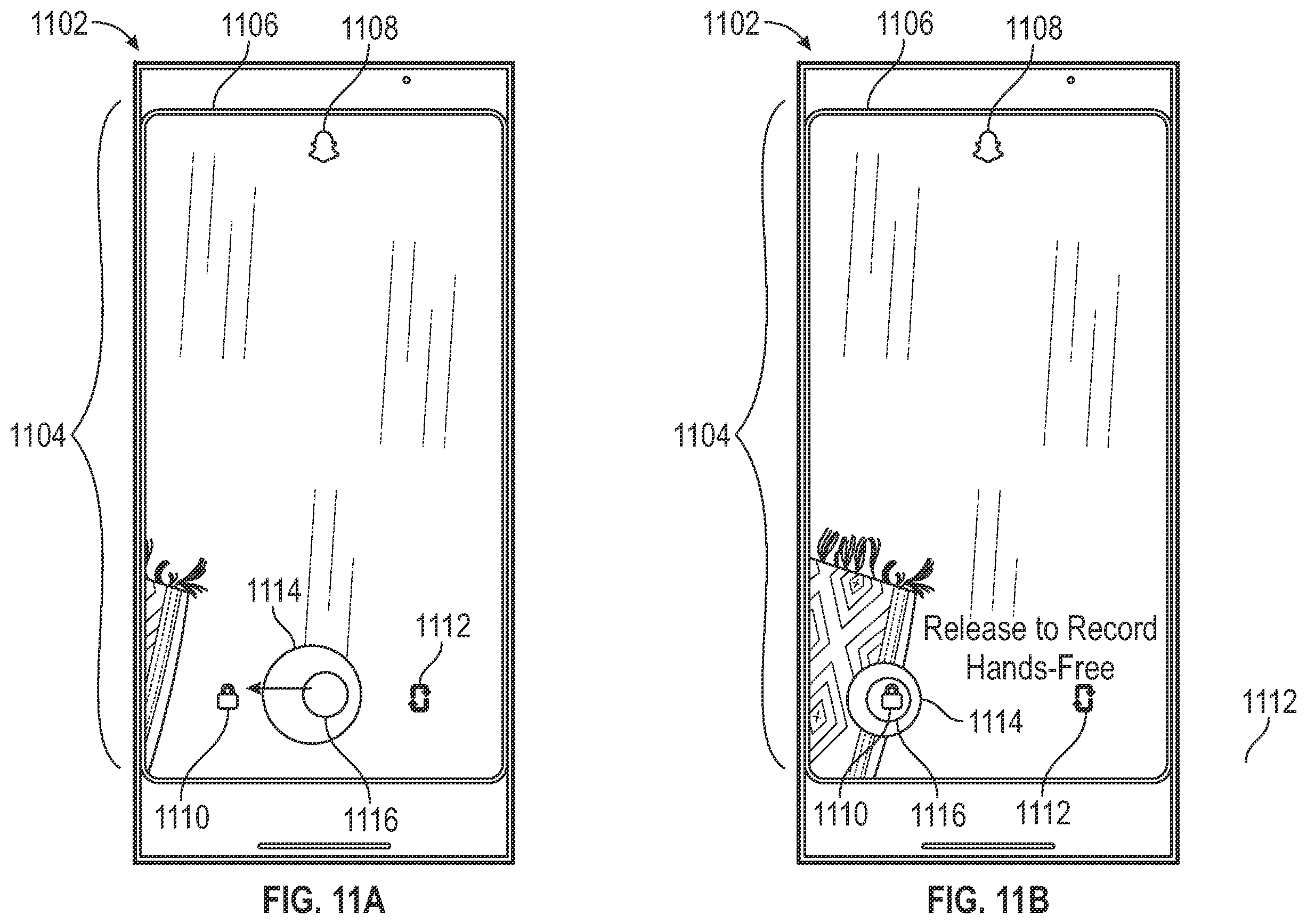 Patent US12348855 Figure 9 – Providing draggable shutter button during video recording