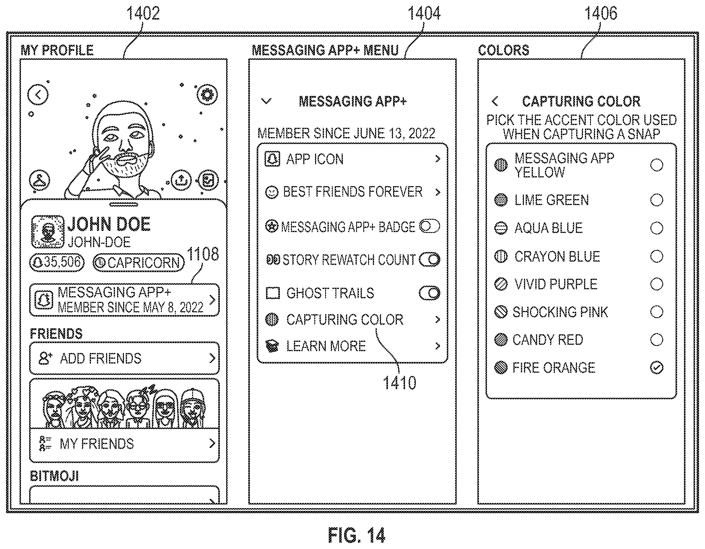 Patent US12348855 Figure 12 – Providing draggable shutter button during video recording