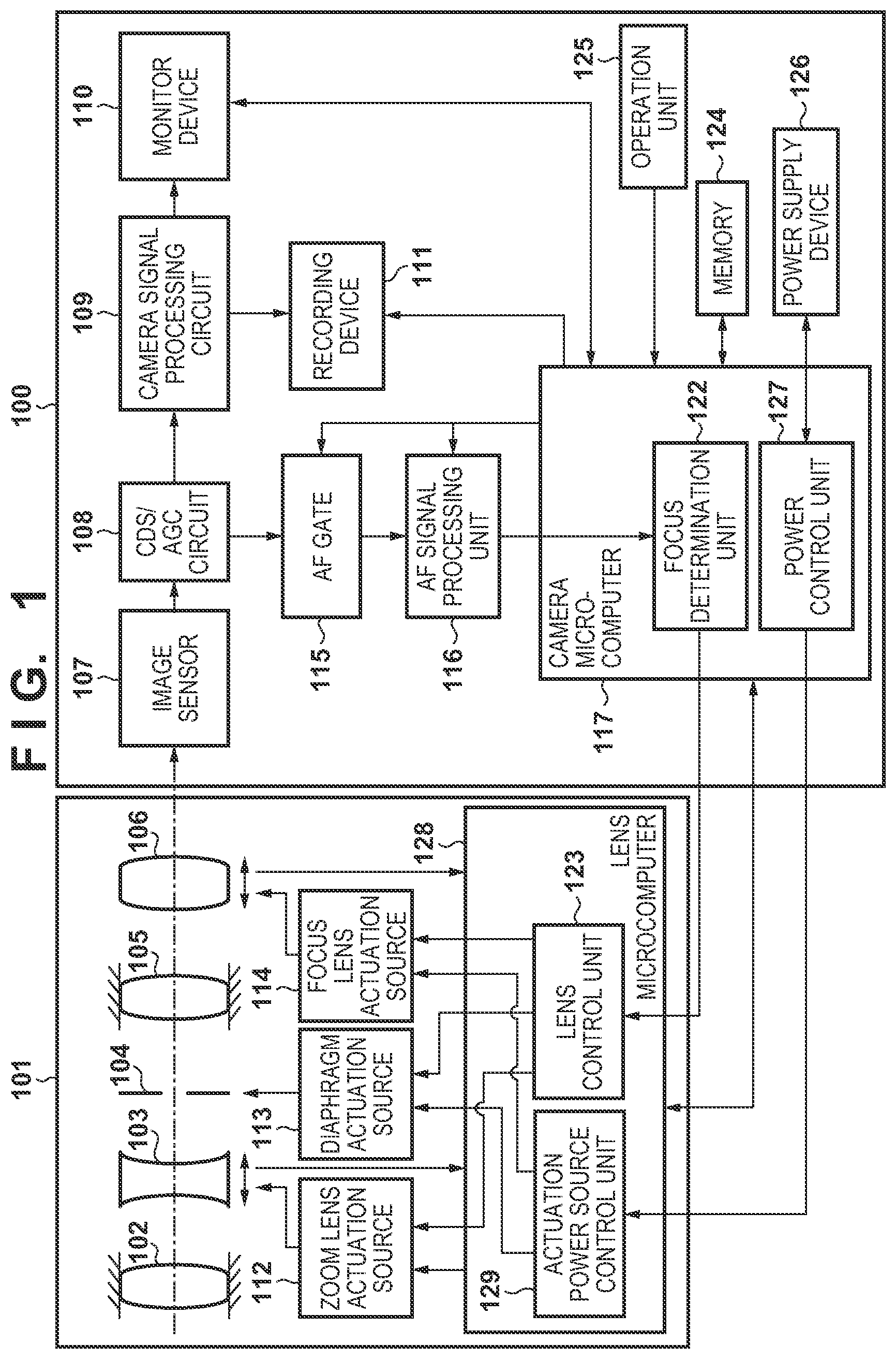 Patent US12348861 Figure 1 – Image capturing apparatus, power control method, and storage medium