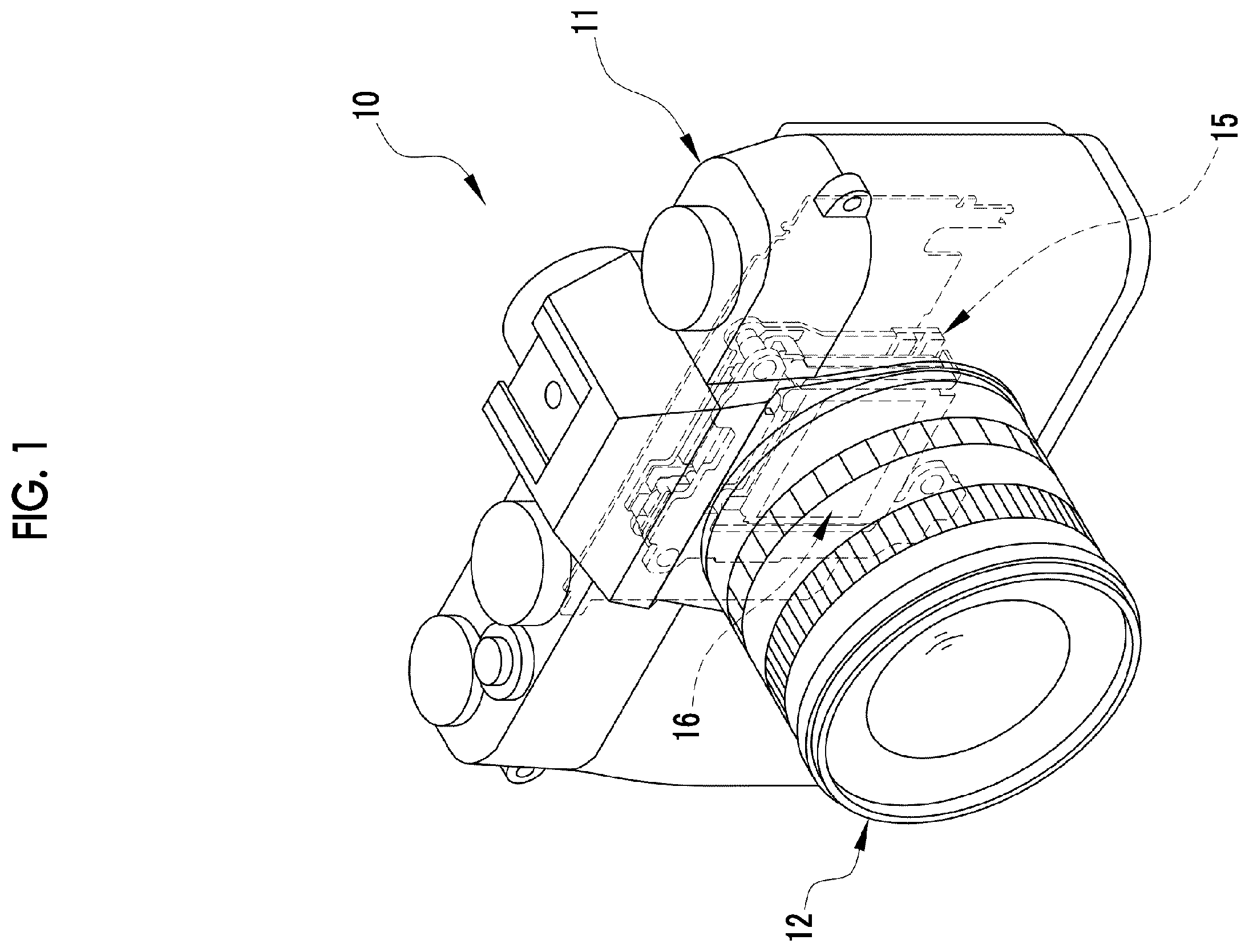Patent US12348867 Figure 1 – Imaging device