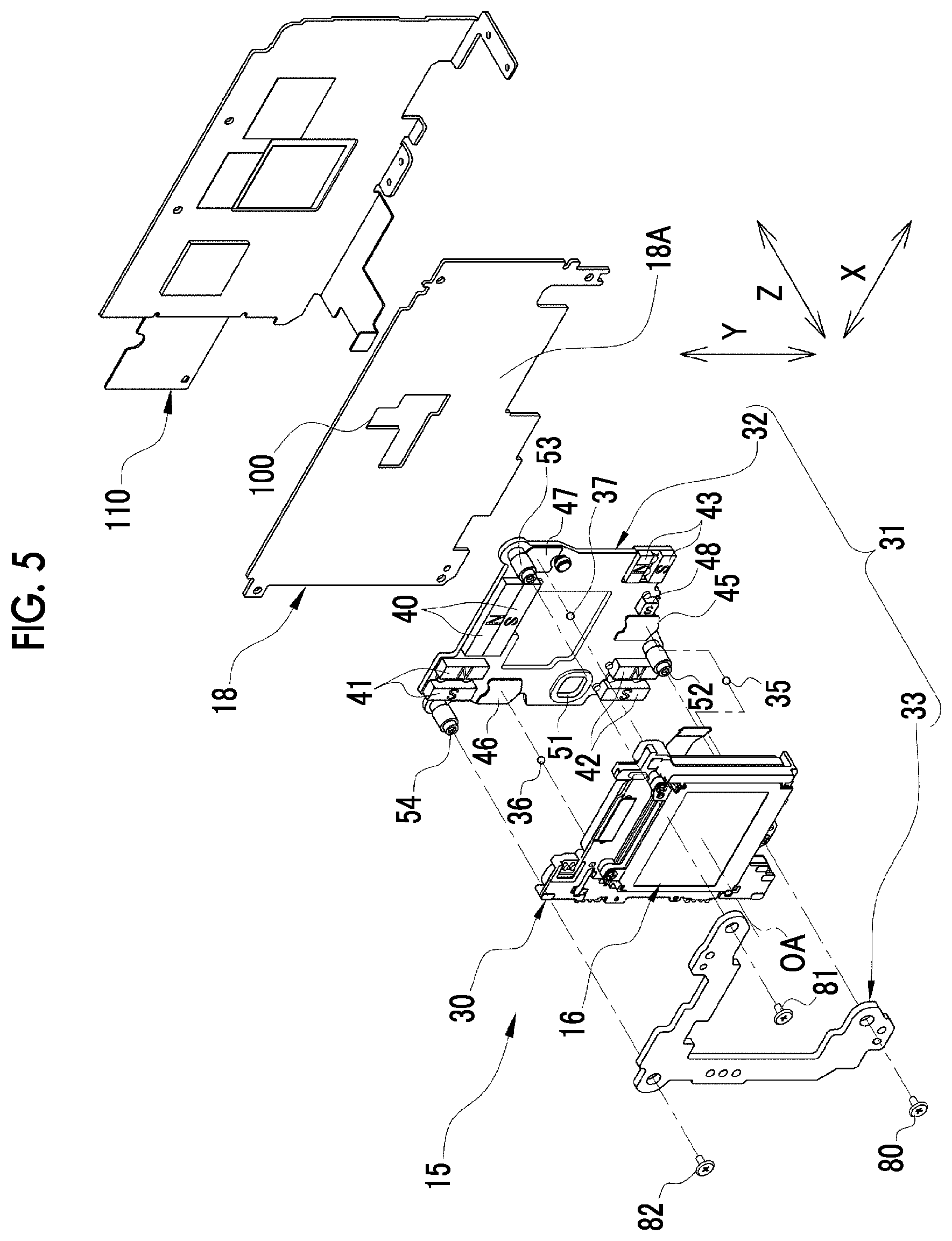 Patent US12348867 Figure 5 – Imaging device
