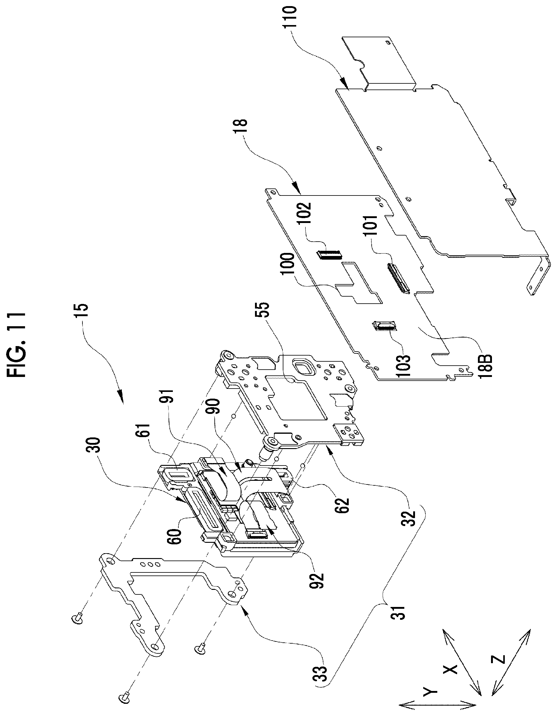 Patent US12348867 Figure 11 – Imaging device