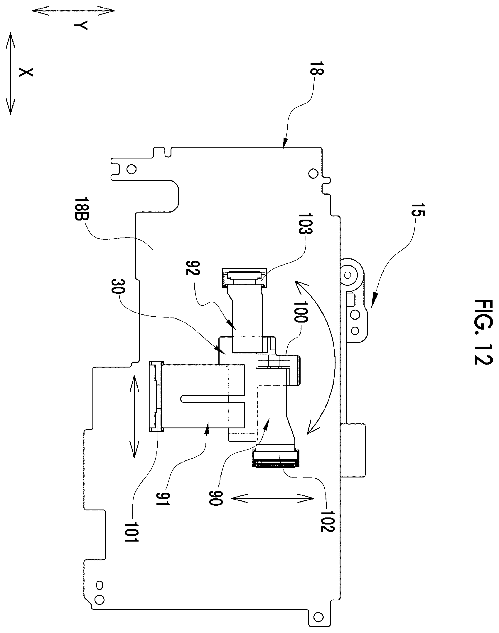 Patent US12348867 Figure 12 – Imaging device