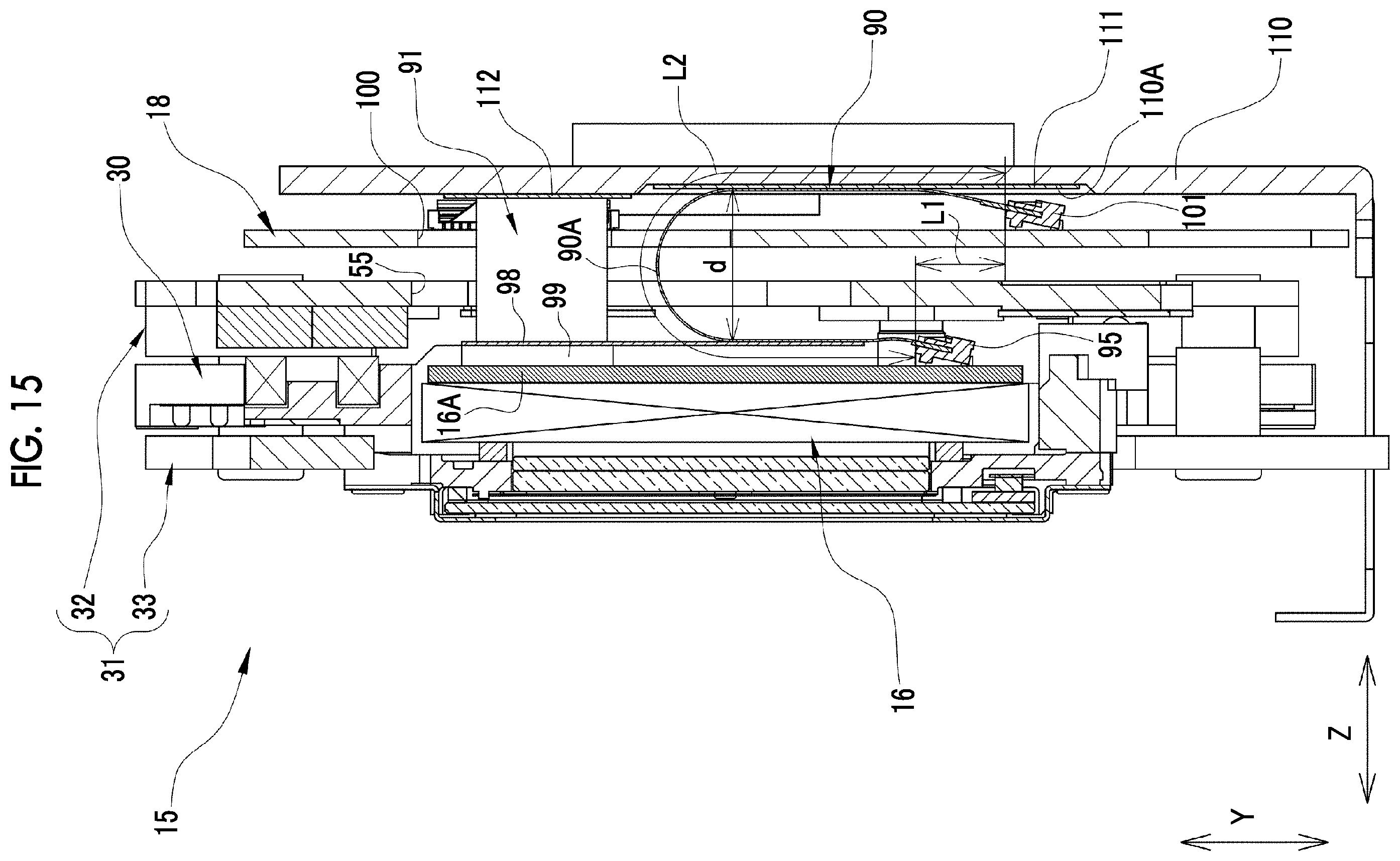 Patent US12348867 Figure 15 – Imaging device