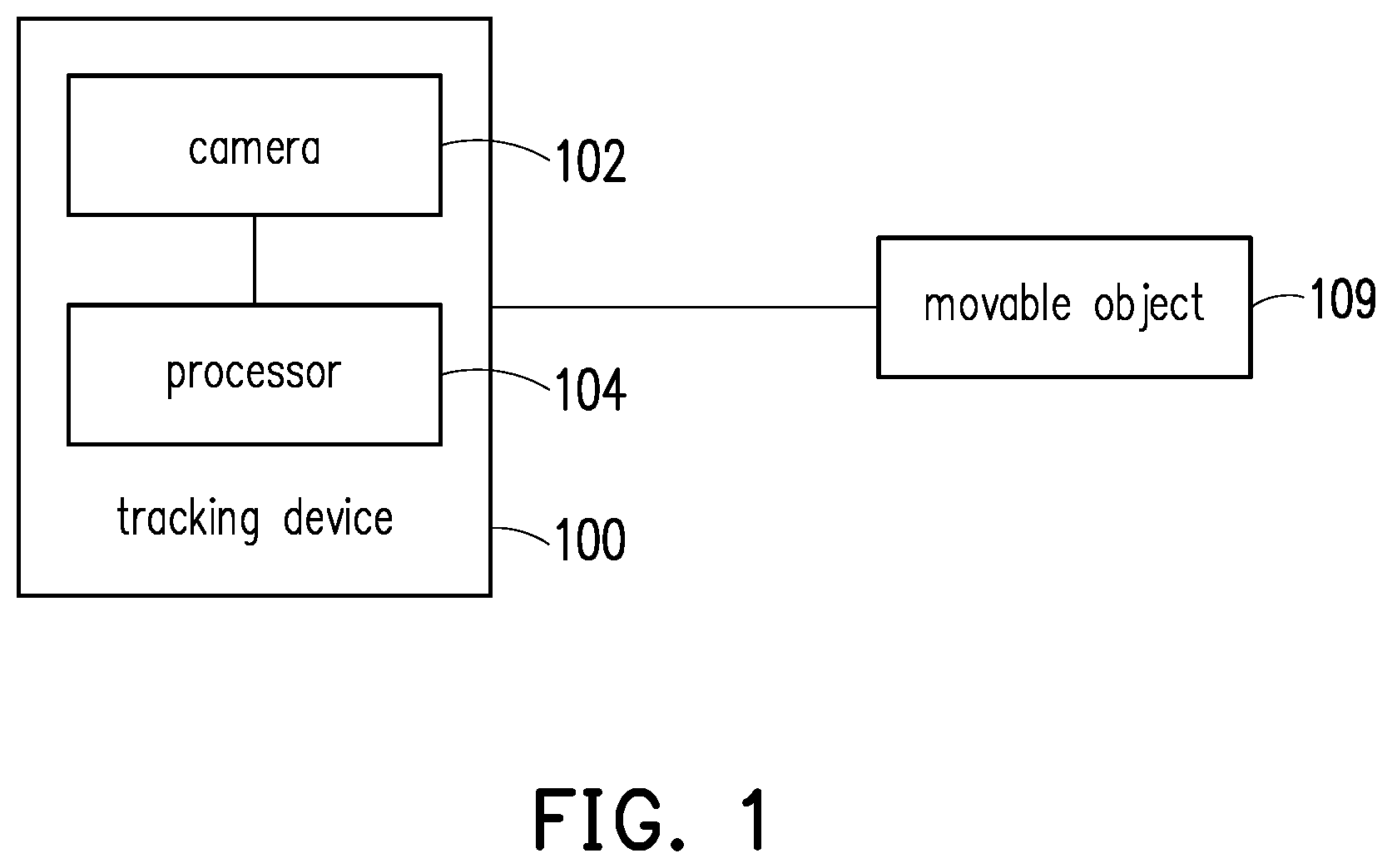 Patent US12348873 Figure 1 – Method for controlling shooting parameters of camera and tracking device