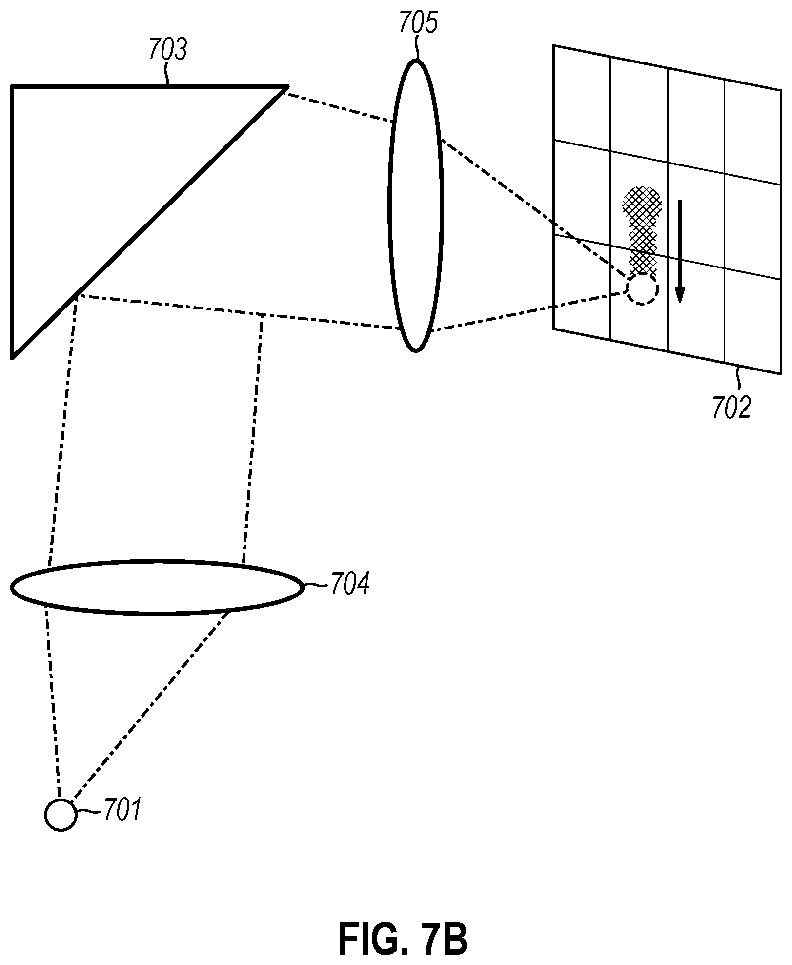Patent US12348874 Figure 8 – Apparatus and method of obtaining an image of a sample in motion