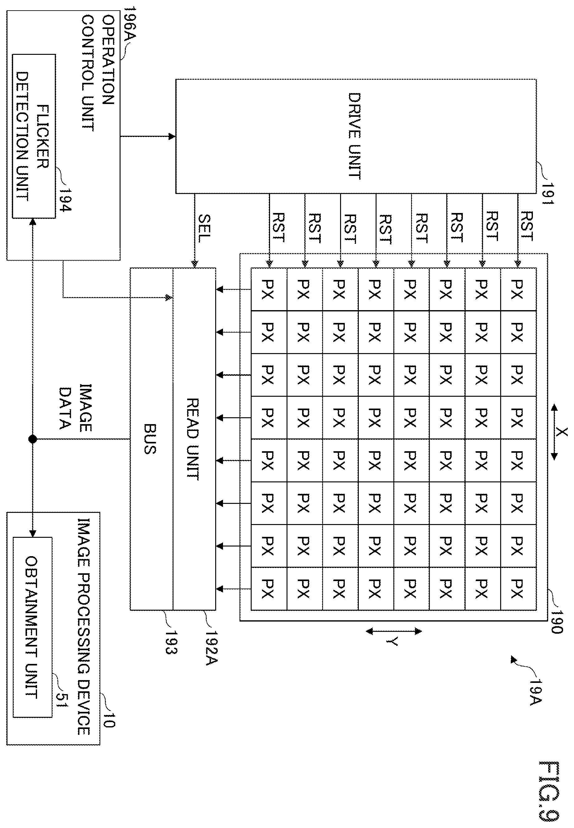 Patent US12348877 Figure 9 – Imaging device and image processing device