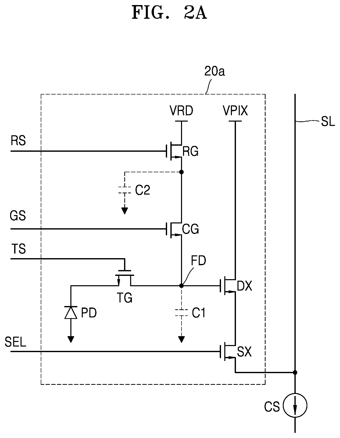 Patent US12348882 Figure 2 – Wide dynamic range image sensor and method performed by the same