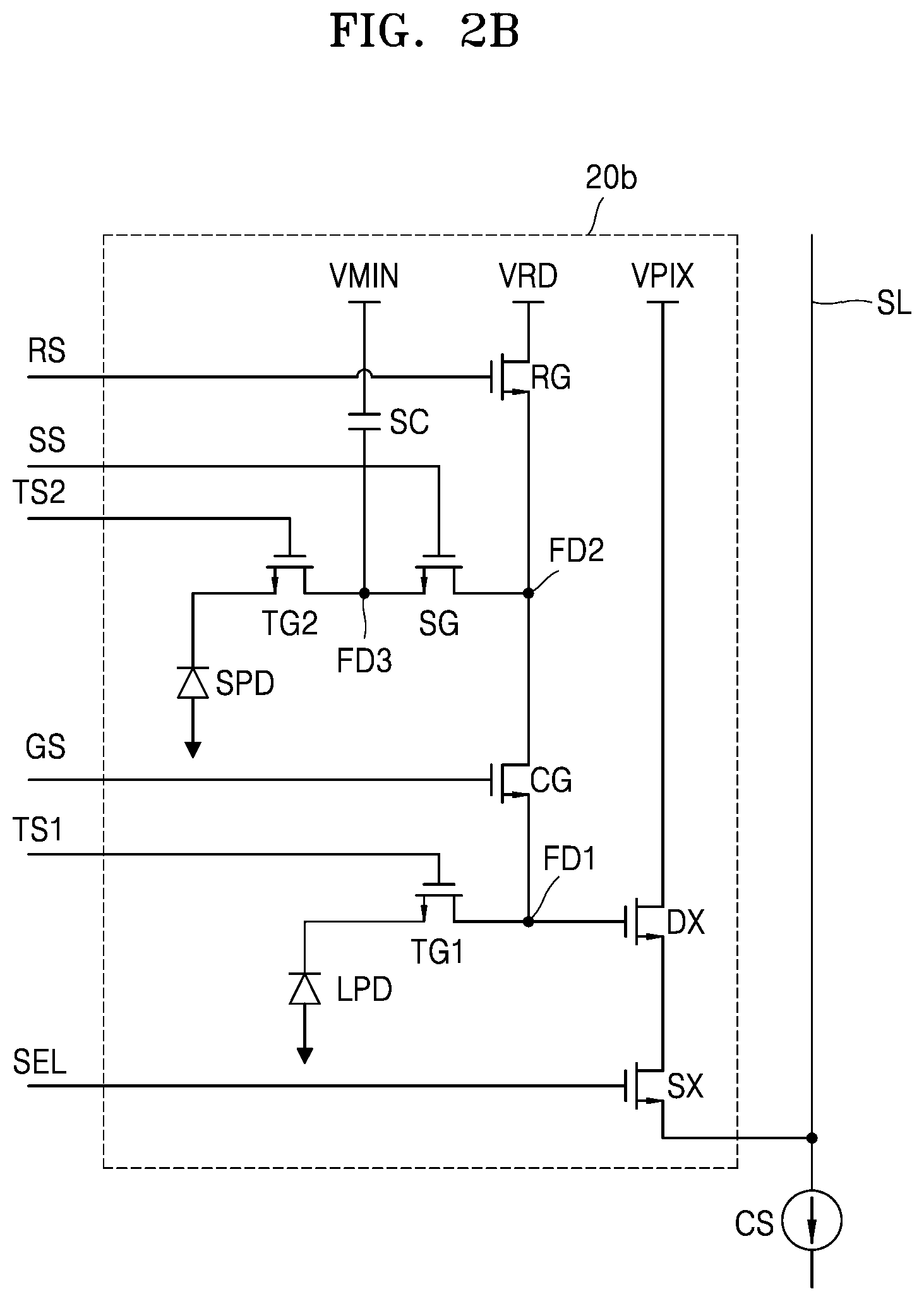 Patent US12348882 Figure 3 – Wide dynamic range image sensor and method performed by the same