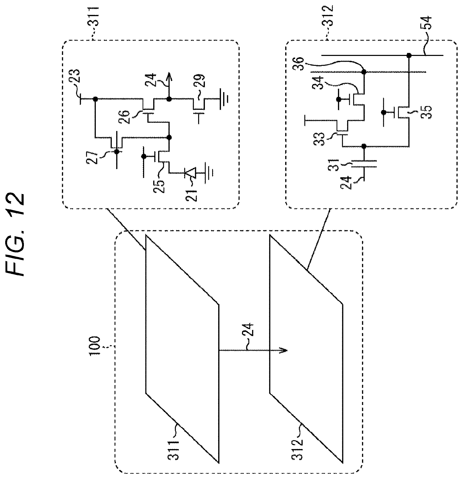 Patent US12348883 Figure 11 – Imaging element