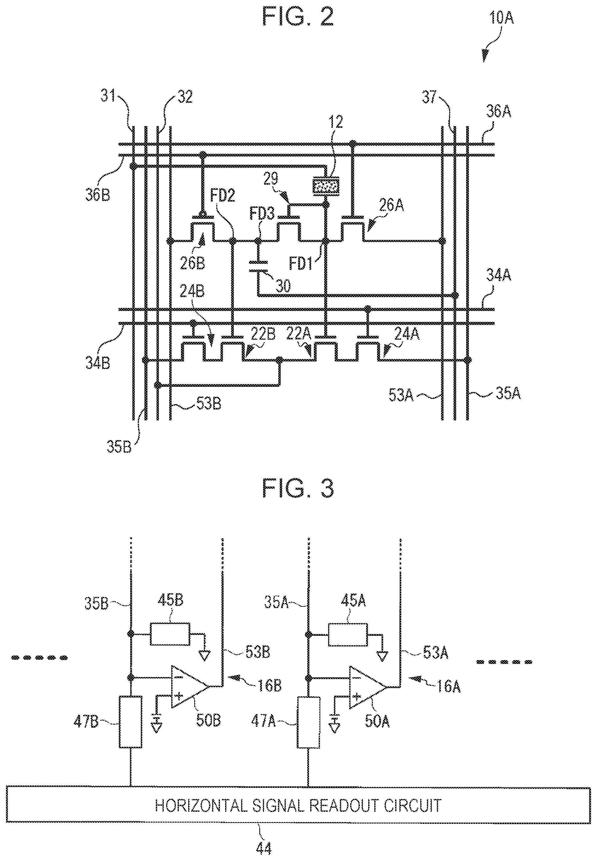 Patent US12348884 Figure 2 – Imaging device and method for driving the same