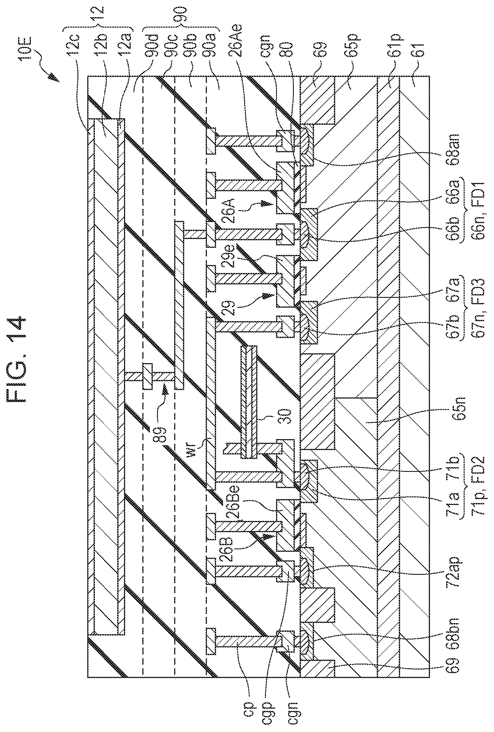 Patent US12348884 Figure 12 – Imaging device and method for driving the same
