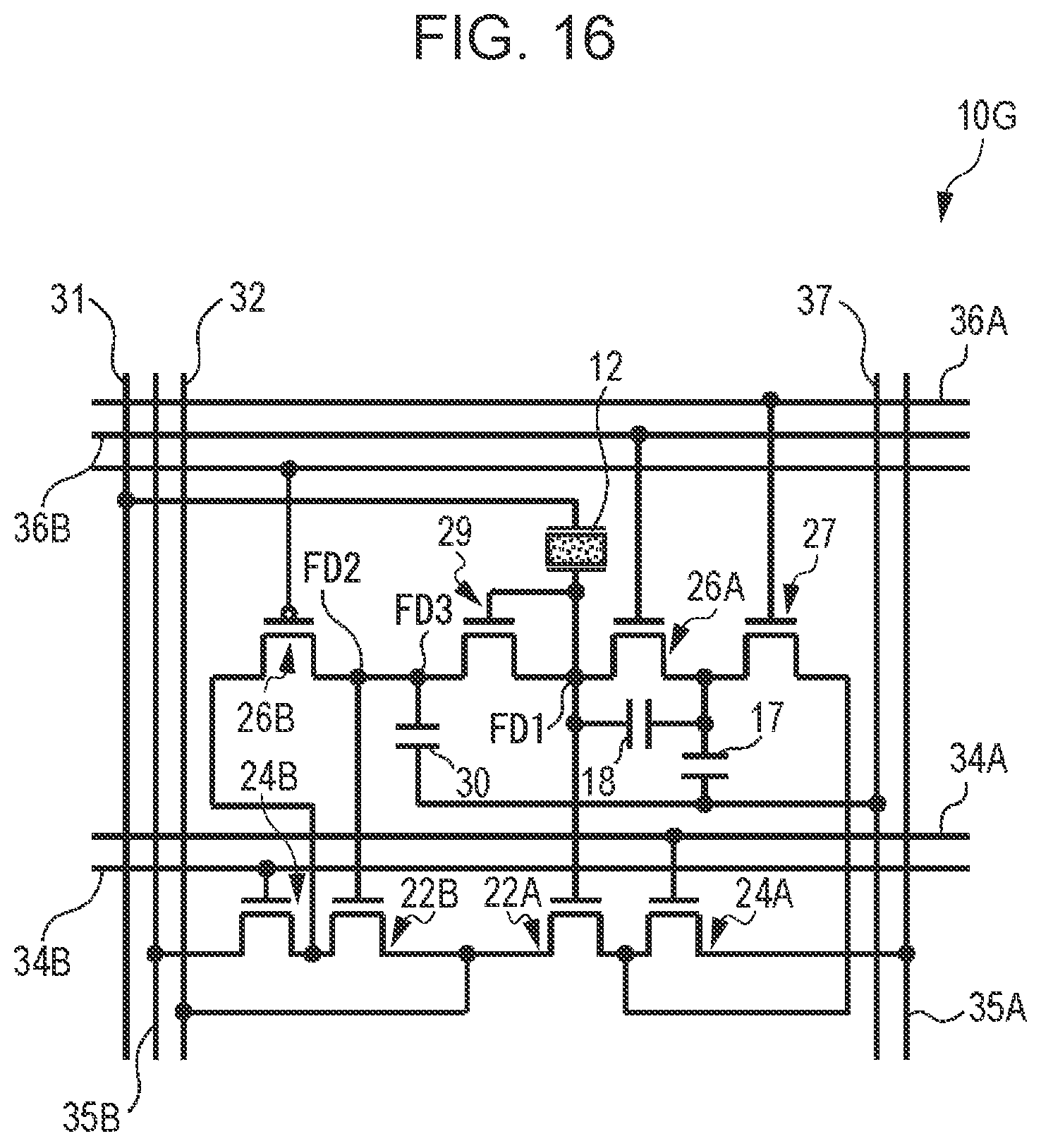 Patent US12348884 Figure 14 – Imaging device and method for driving the same