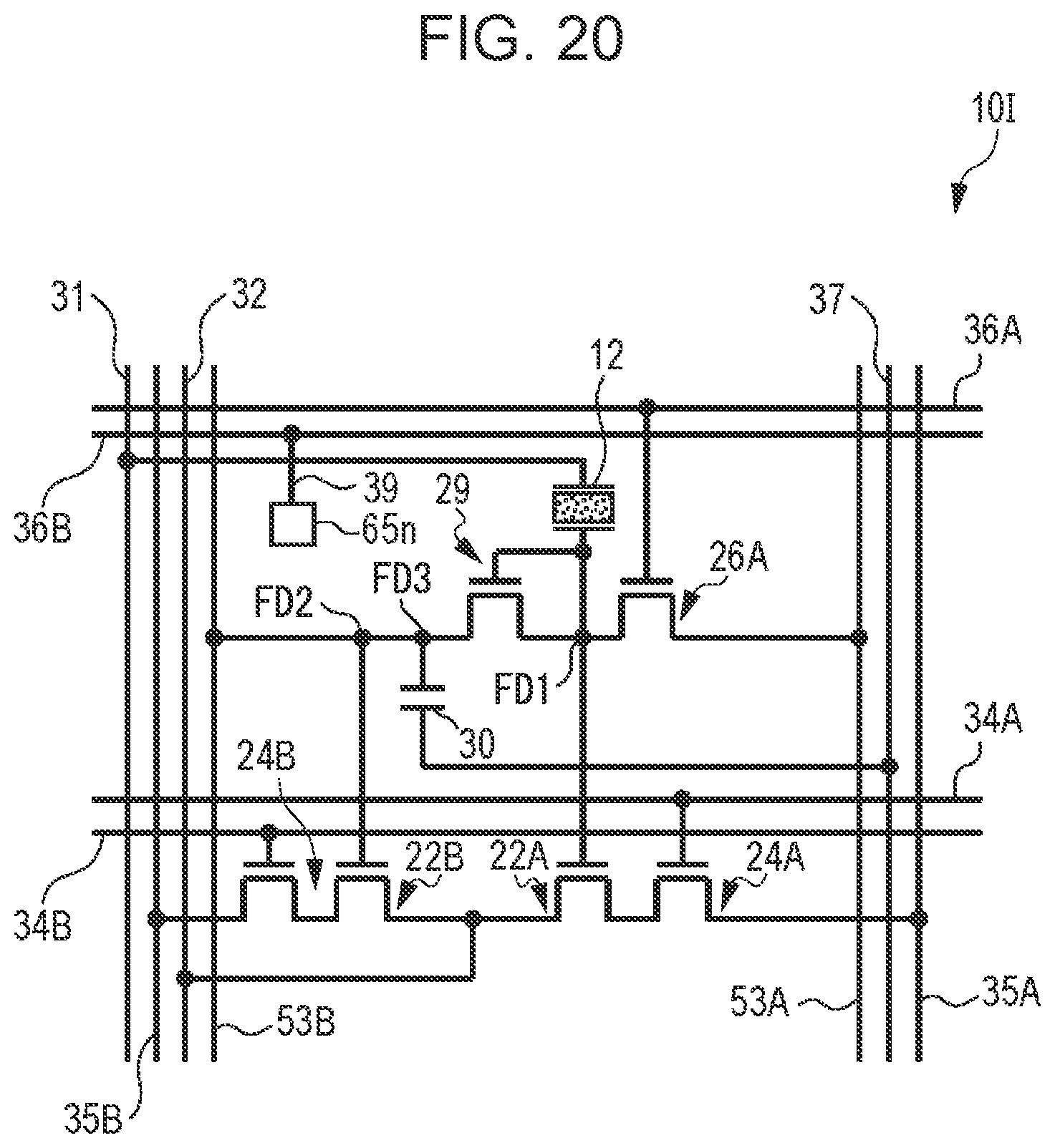 Patent US12348884 Figure 18 – Imaging device and method for driving the same