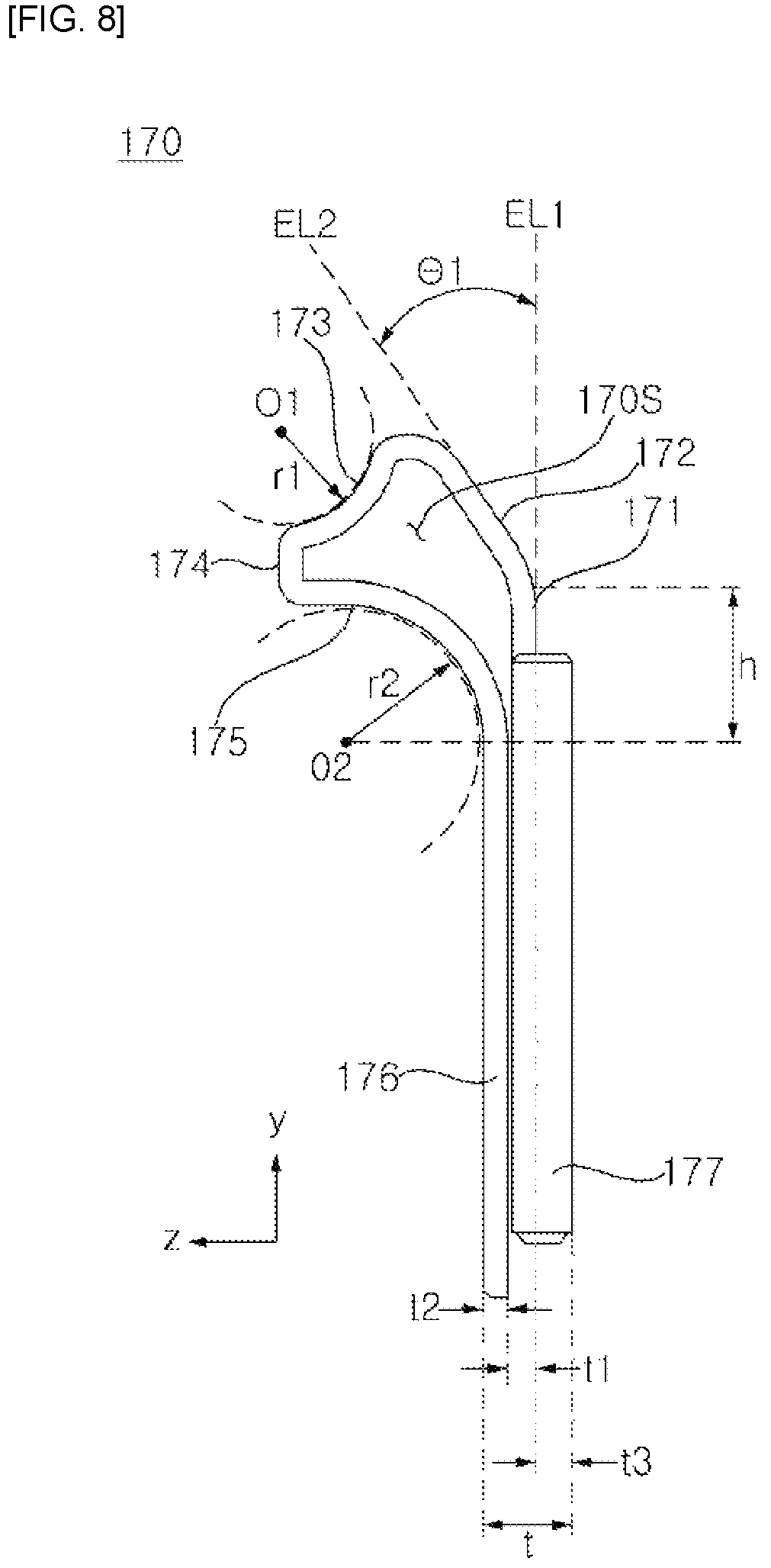 Patent US12348893 Figure 8 – Display device