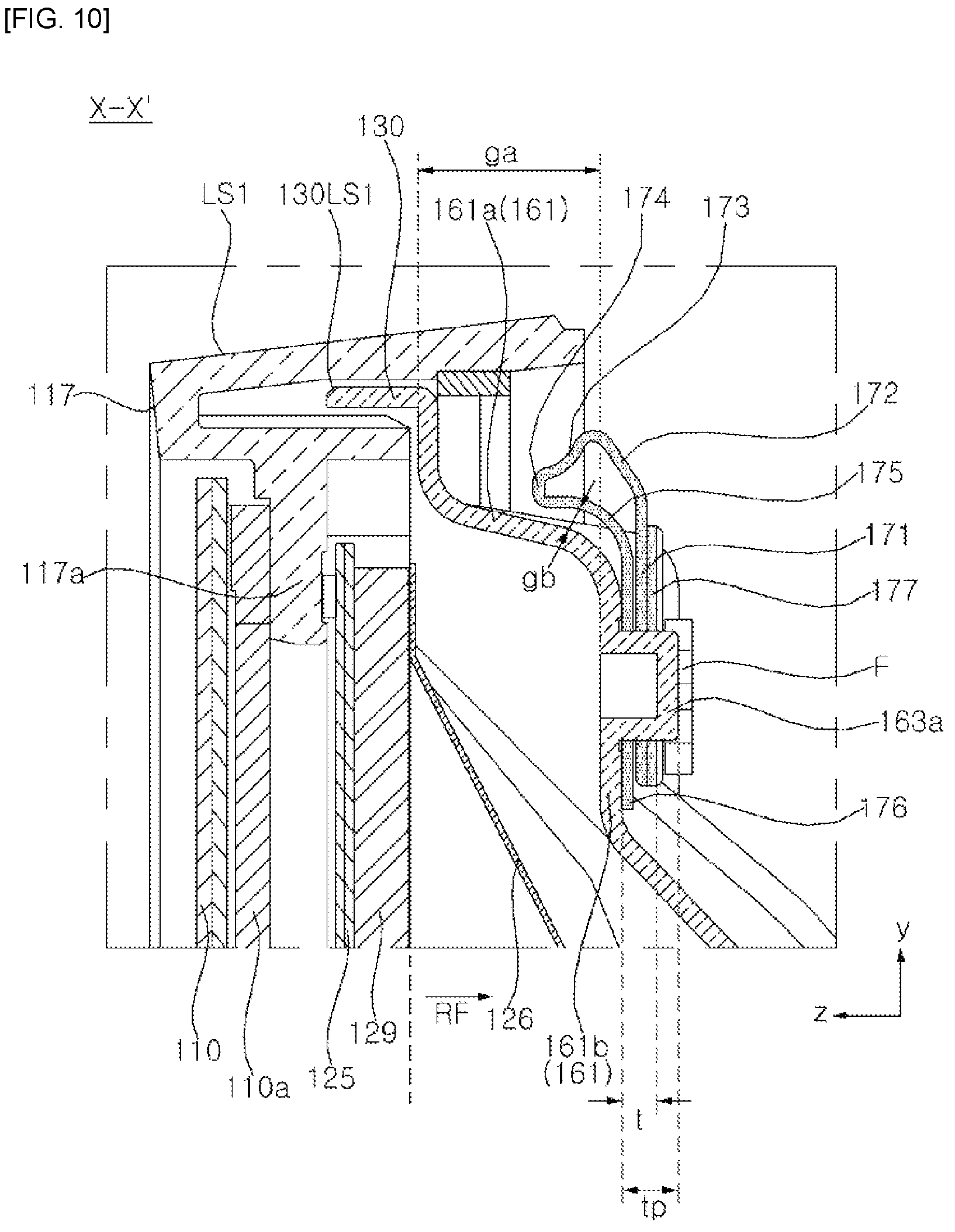 Patent US12348893 Figure 10 – Display device