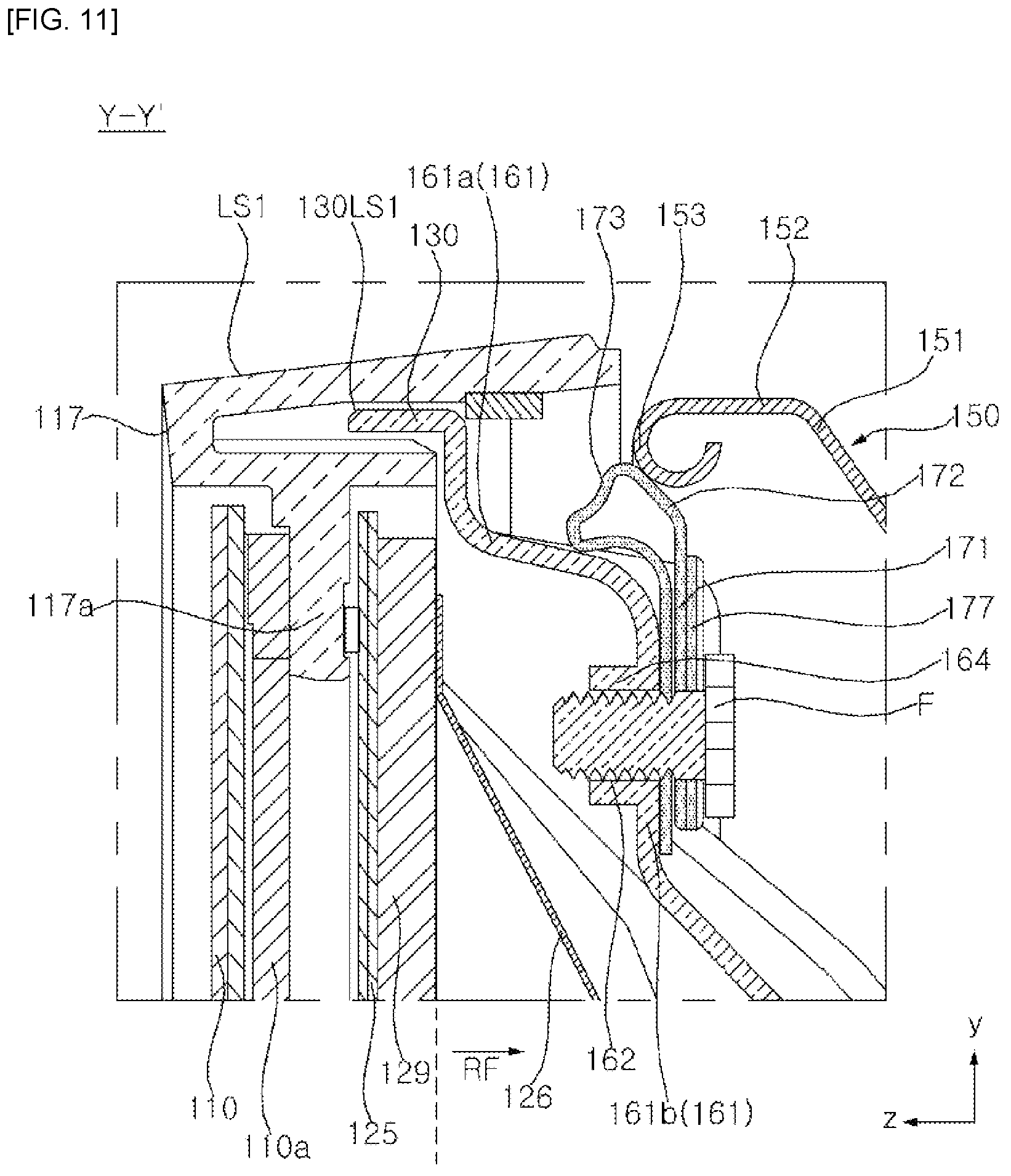 Patent US12348893 Figure 11 – Display device