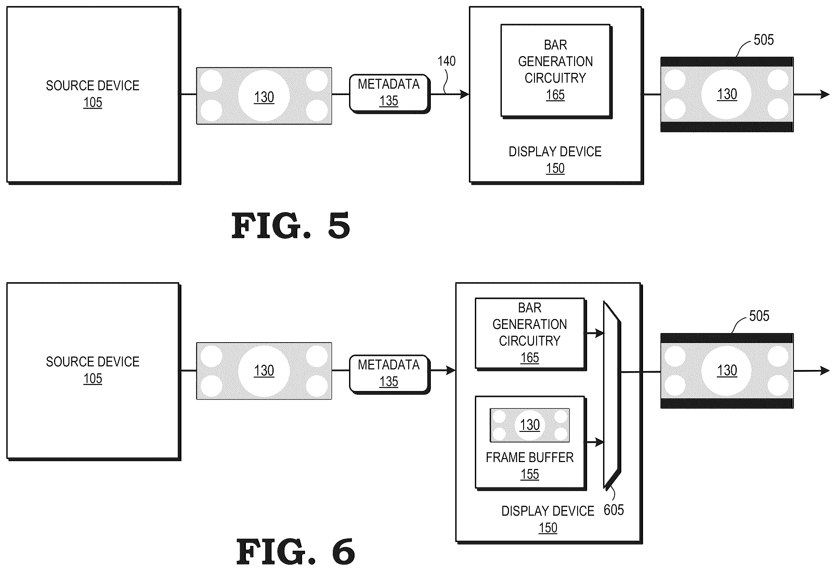 Patent US12348895 Figure 5 – Video frame transport