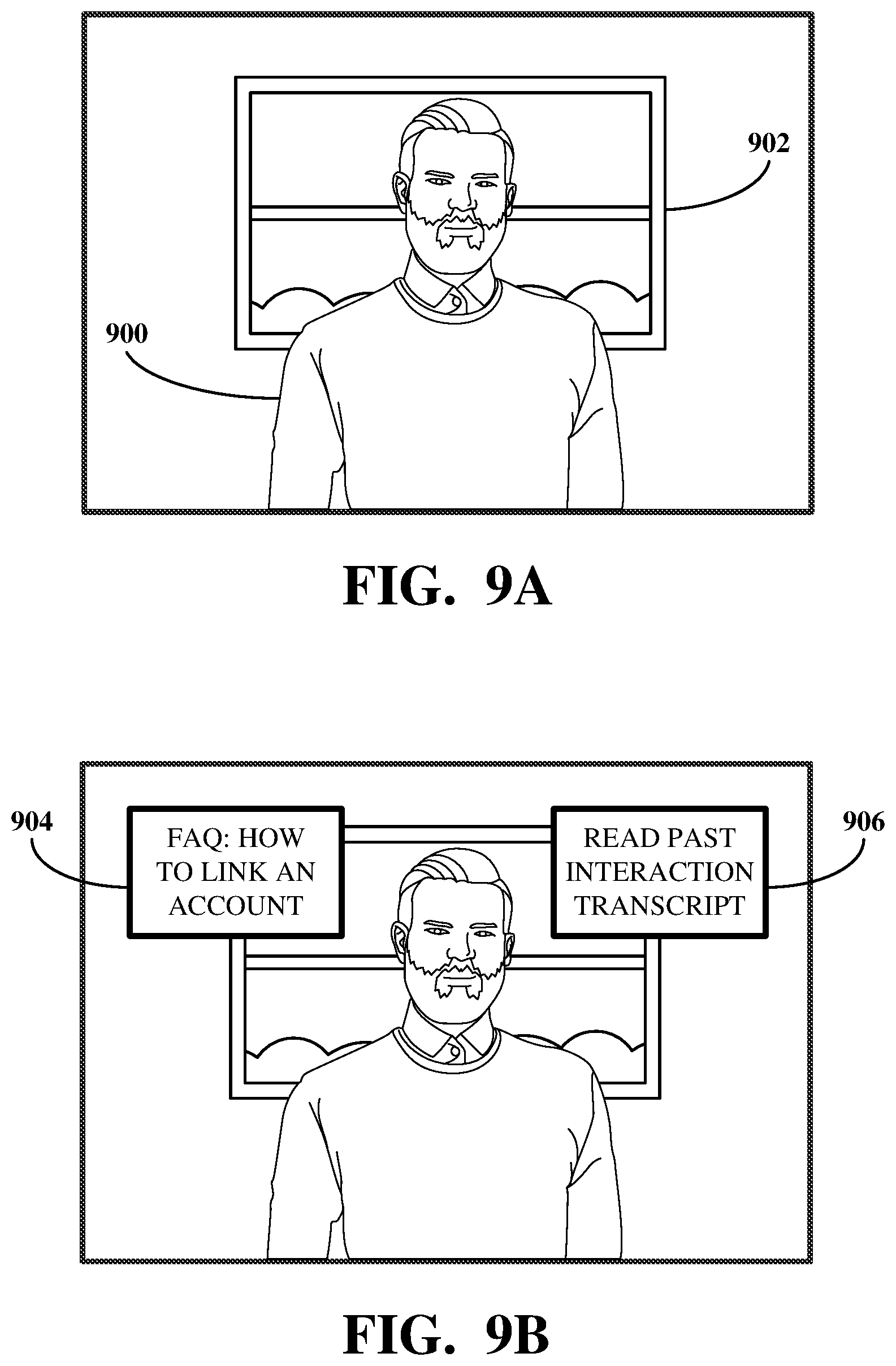 Patent US12348901 Figure 9 – Outputting information associated with an interacted object depicted within a video stream