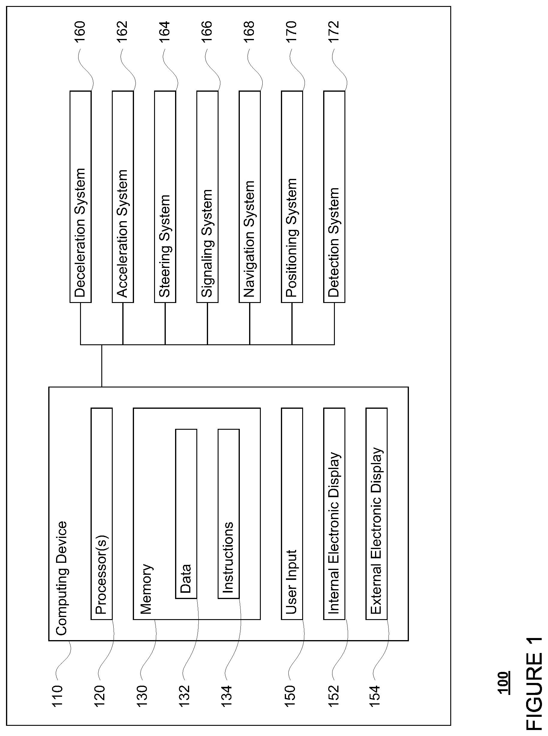 Patent US12348907 Figure 1 – Augmented reality display to preserve user privacy