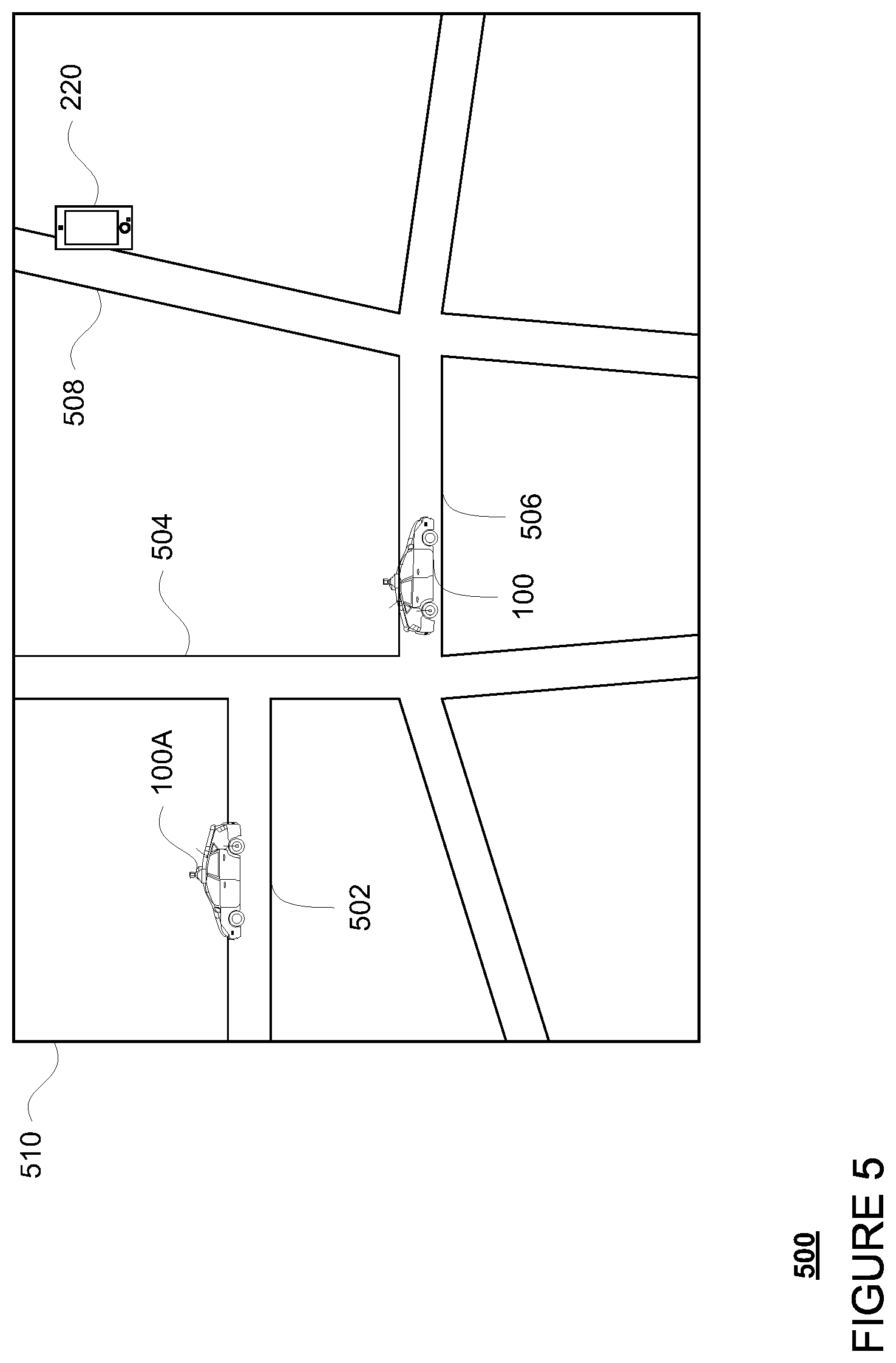 Patent US12348907 Figure 5 – Augmented reality display to preserve user privacy