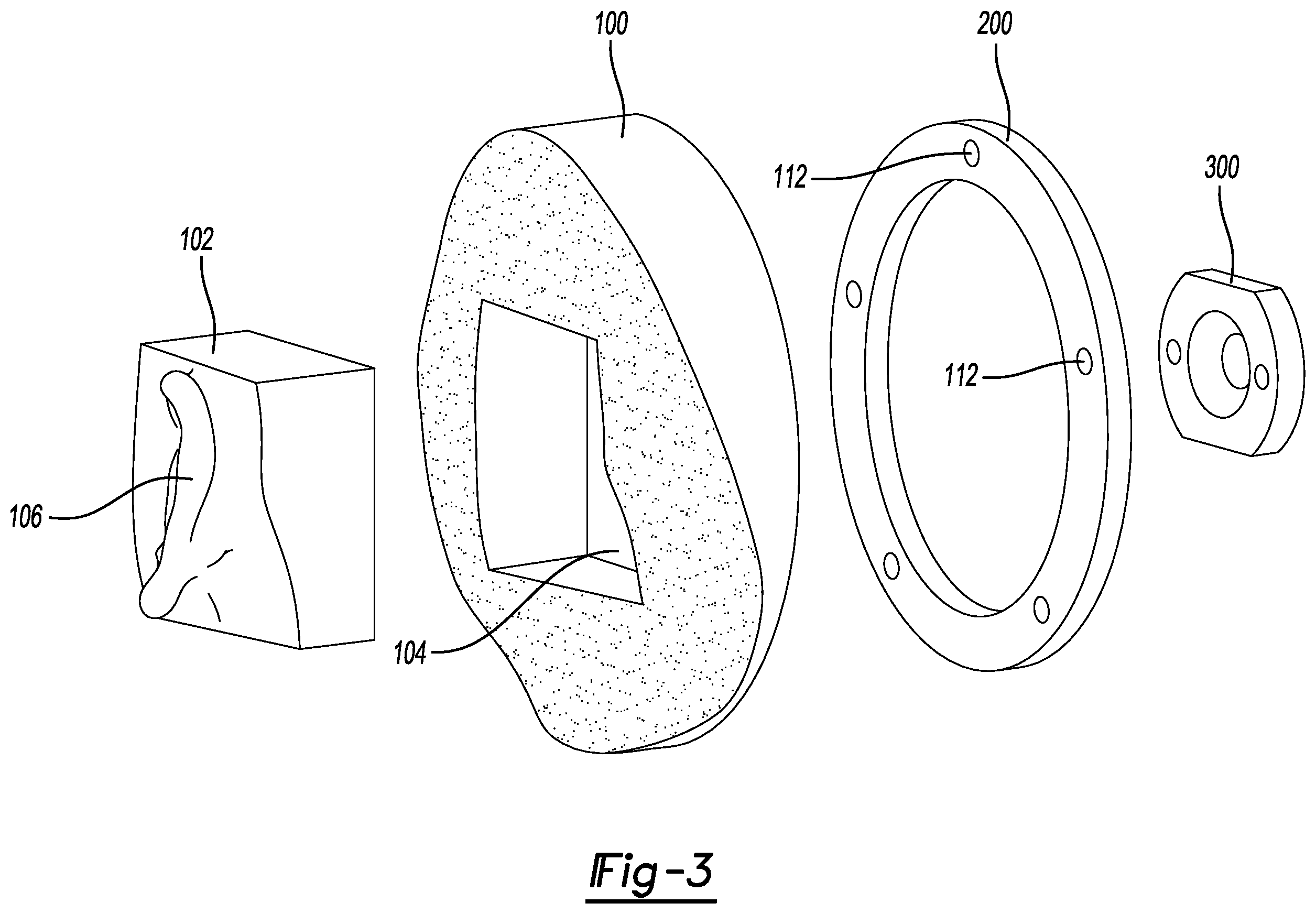 Patent US12348919 Figure 3 – Insert for headphone measurements on a head shaped fixture