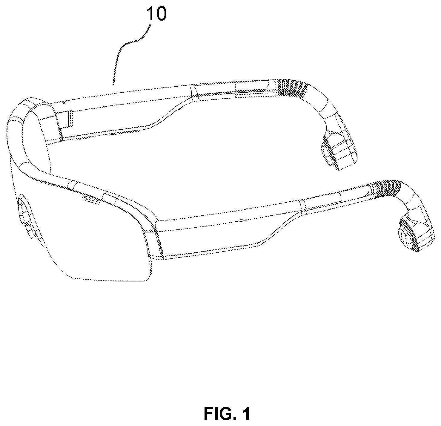 Patent US12348920 Figure 1 – Electronic components and glasses