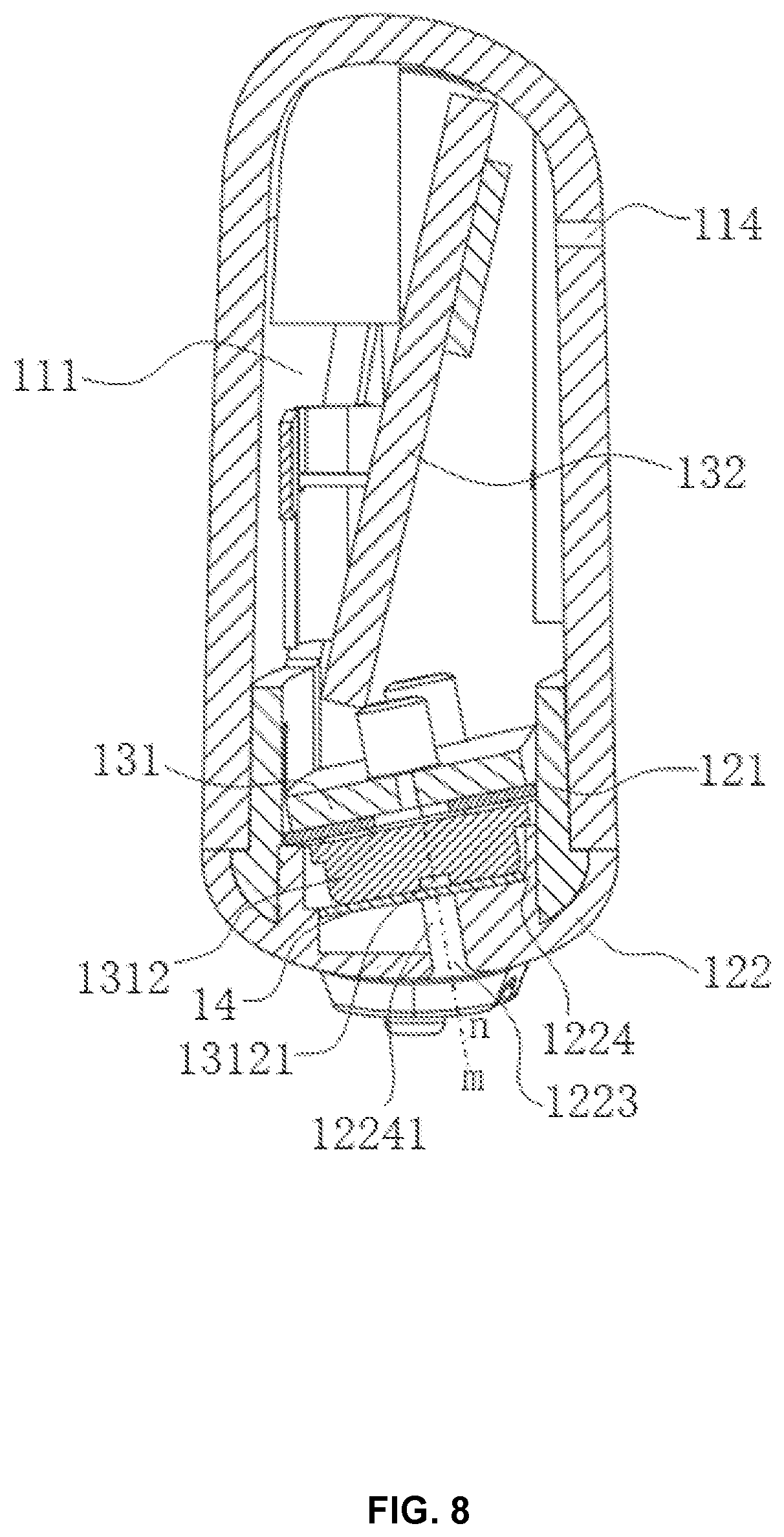 Patent US12348920 Figure 8 – Electronic components and glasses