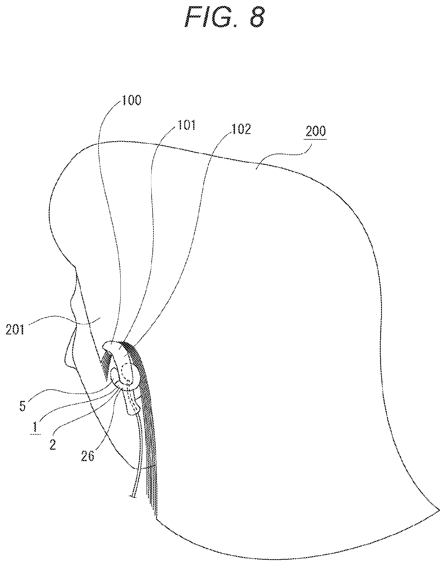 Patent US12348922 Figure 8 – Sound output device