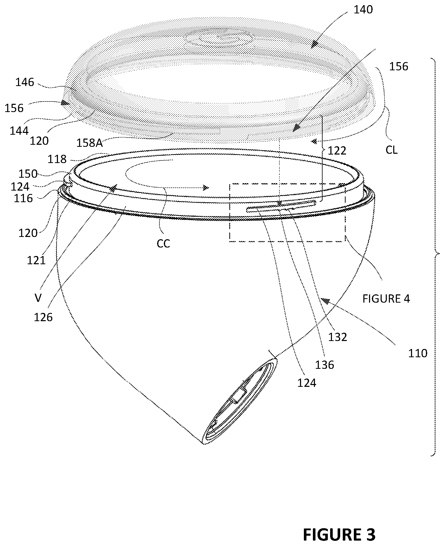 Patent US12348923 Figure 3 – Systems, device assemblies, and methods for achieving acoustic seal and ingress protection
