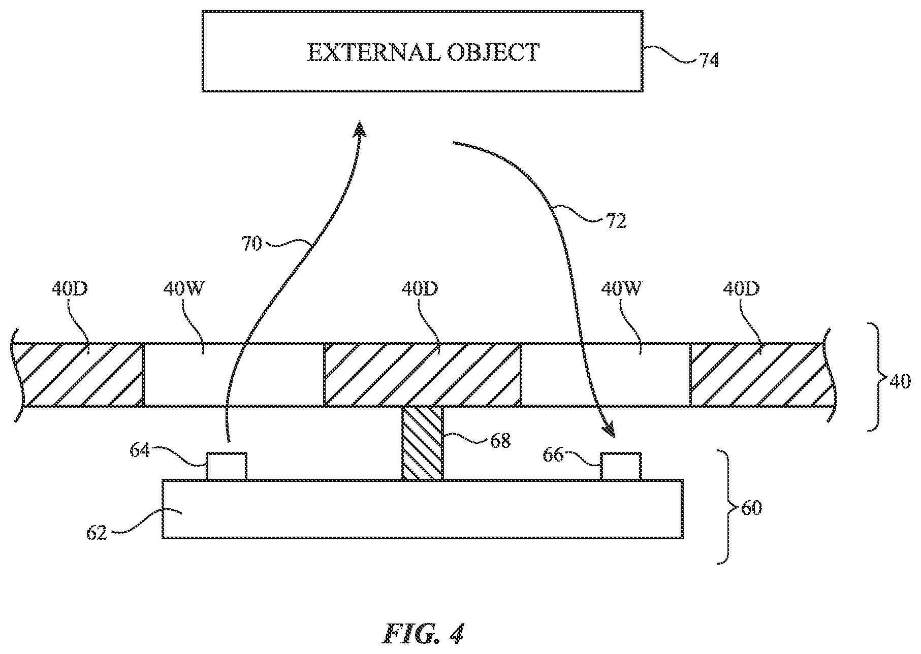 Patent US12348924 Figure 4 – Wireless ear buds with proximity sensors