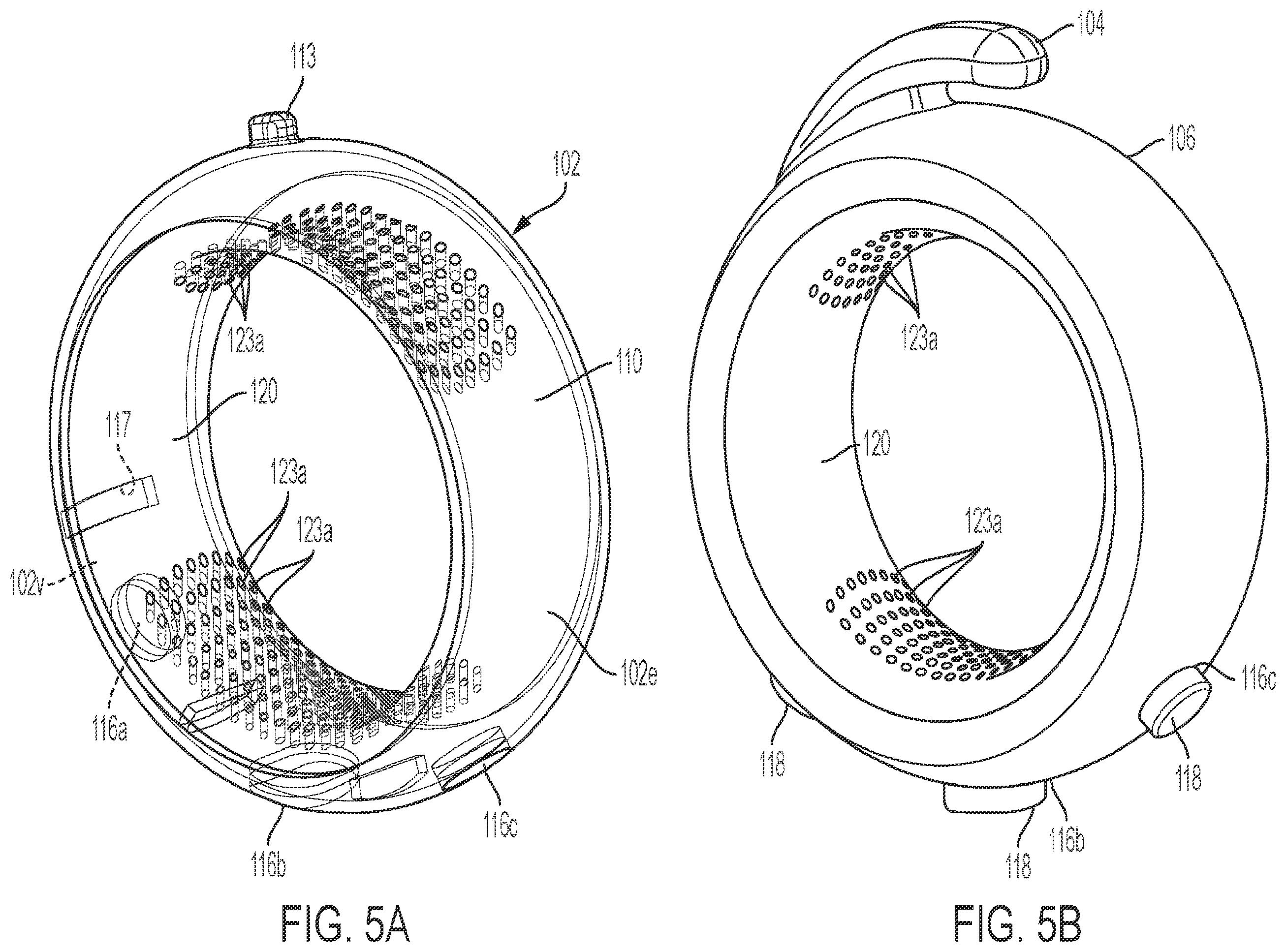 Patent US12348925 Figure 5 – Ringed-shaped biometric earpiece