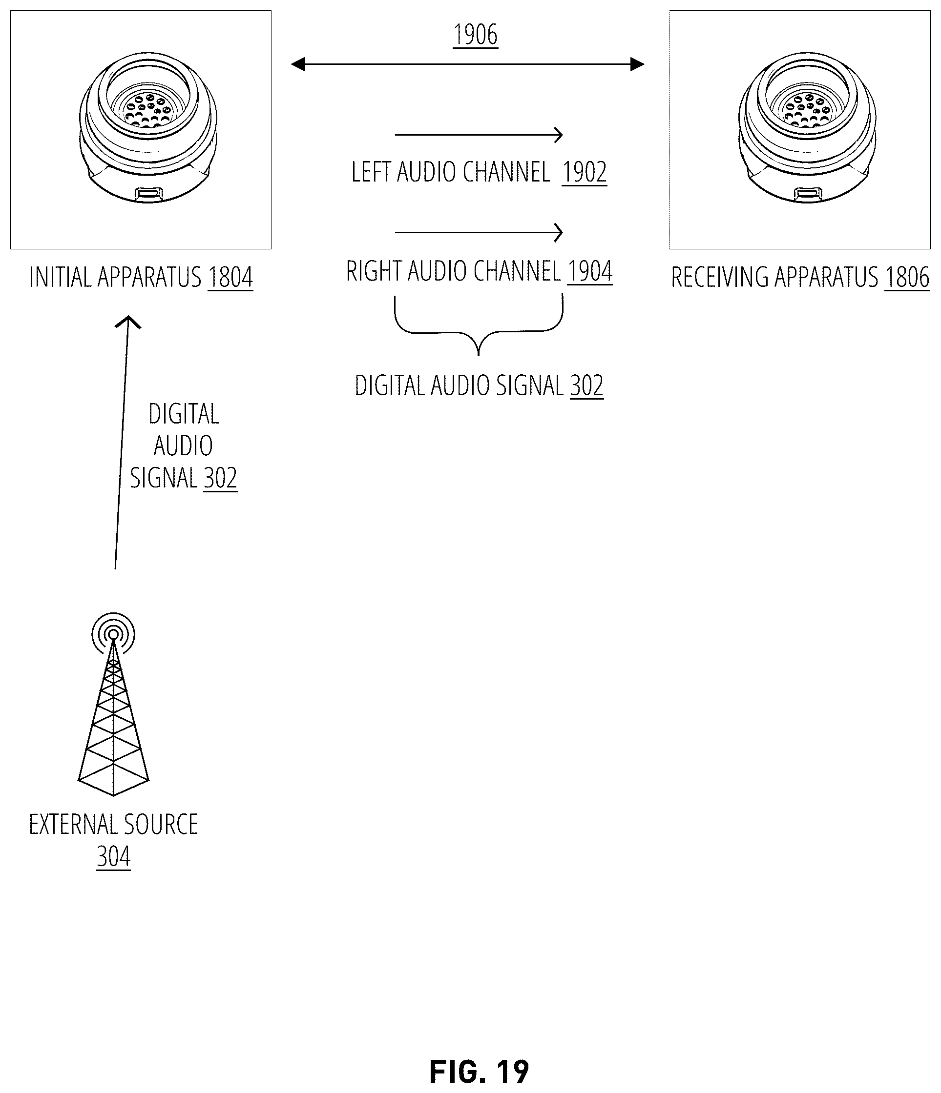 Patent US12348928 Figure 19 – Suction cup headphone apparatus