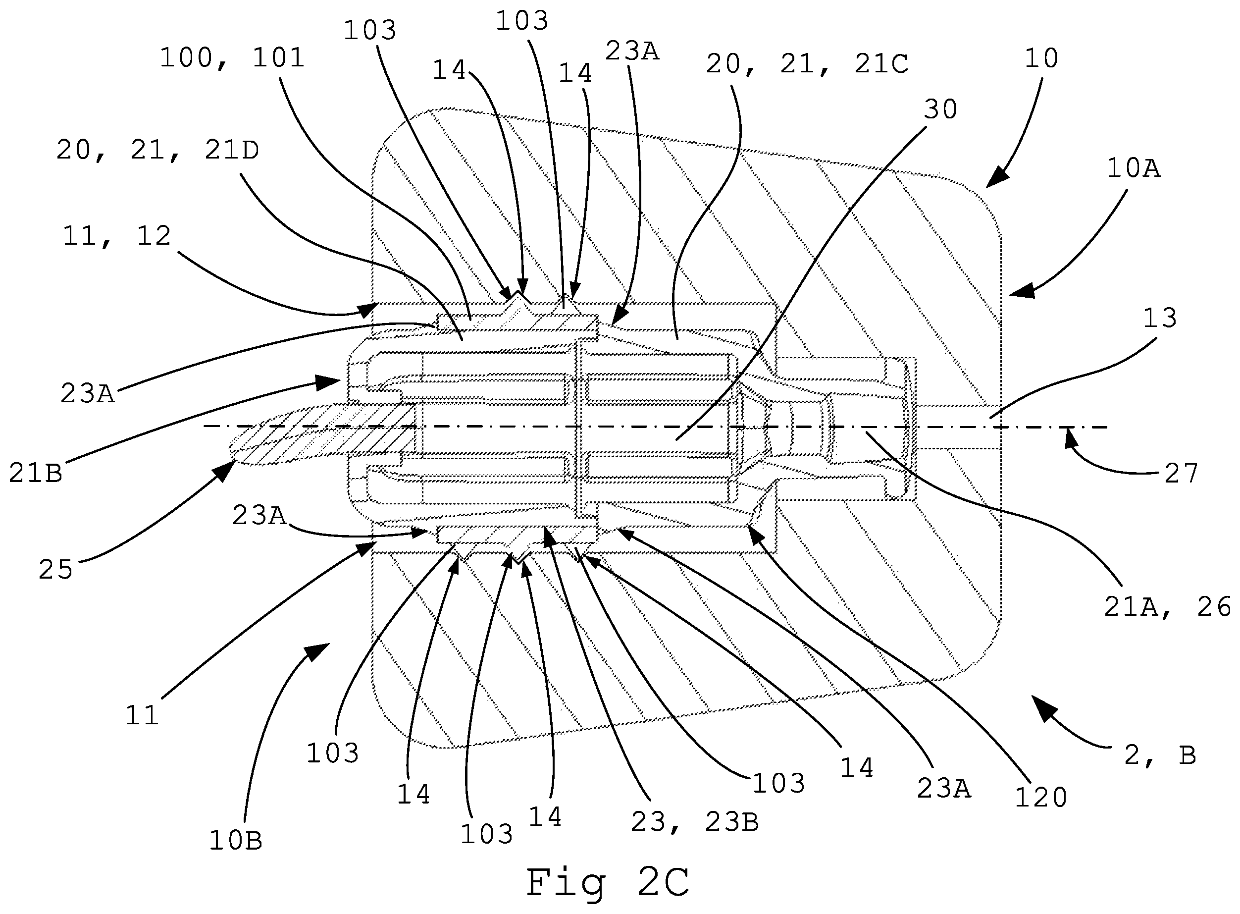 Patent US12348935 Figure 4 – Earpiece for a hearing device and a method of detachable assembly of an earpiece of a hearing device