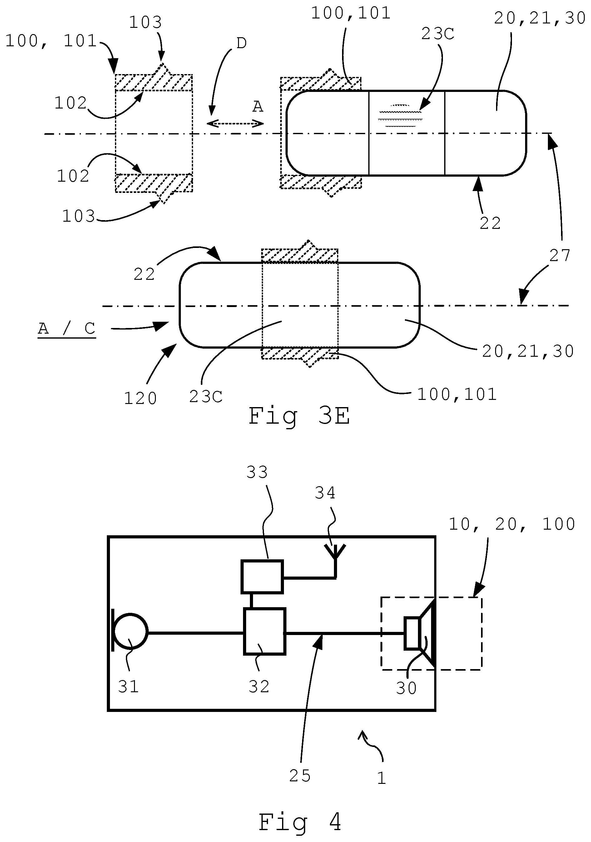 Patent US12348935 Figure 7 – Earpiece for a hearing device and a method of detachable assembly of an earpiece of a hearing device
