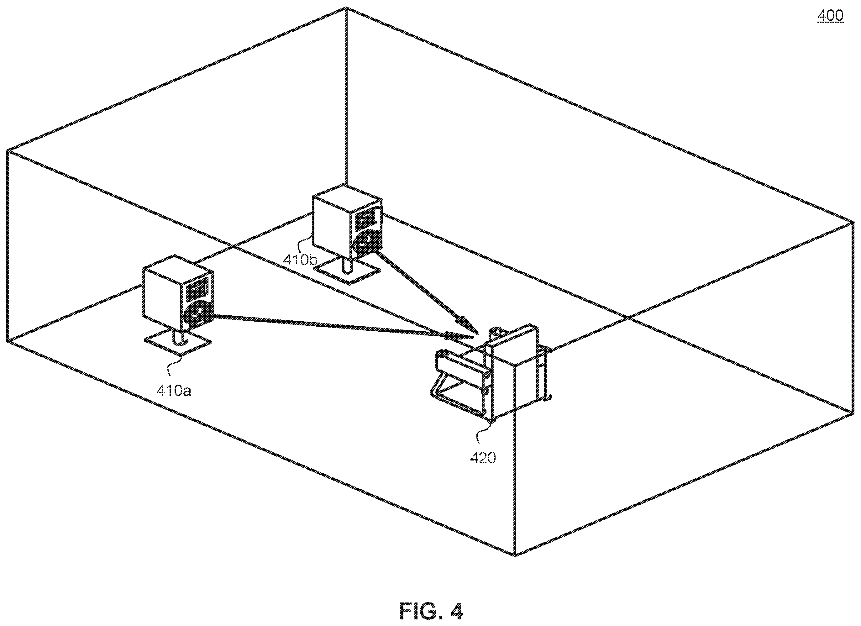Patent US12348943 Figure 4 – Audio enhancements based on video detection