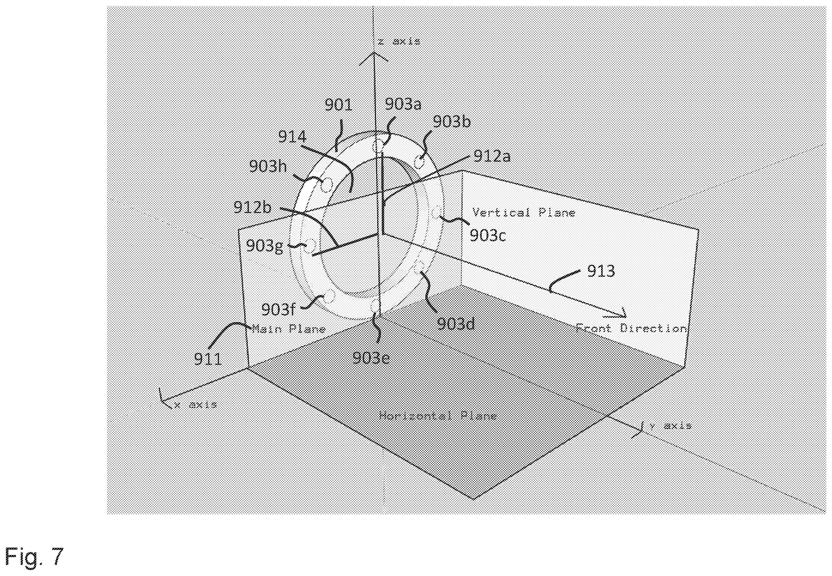 Patent US12348950 Figure 7 – Audio device and method for generating a three-dimensional soundfield