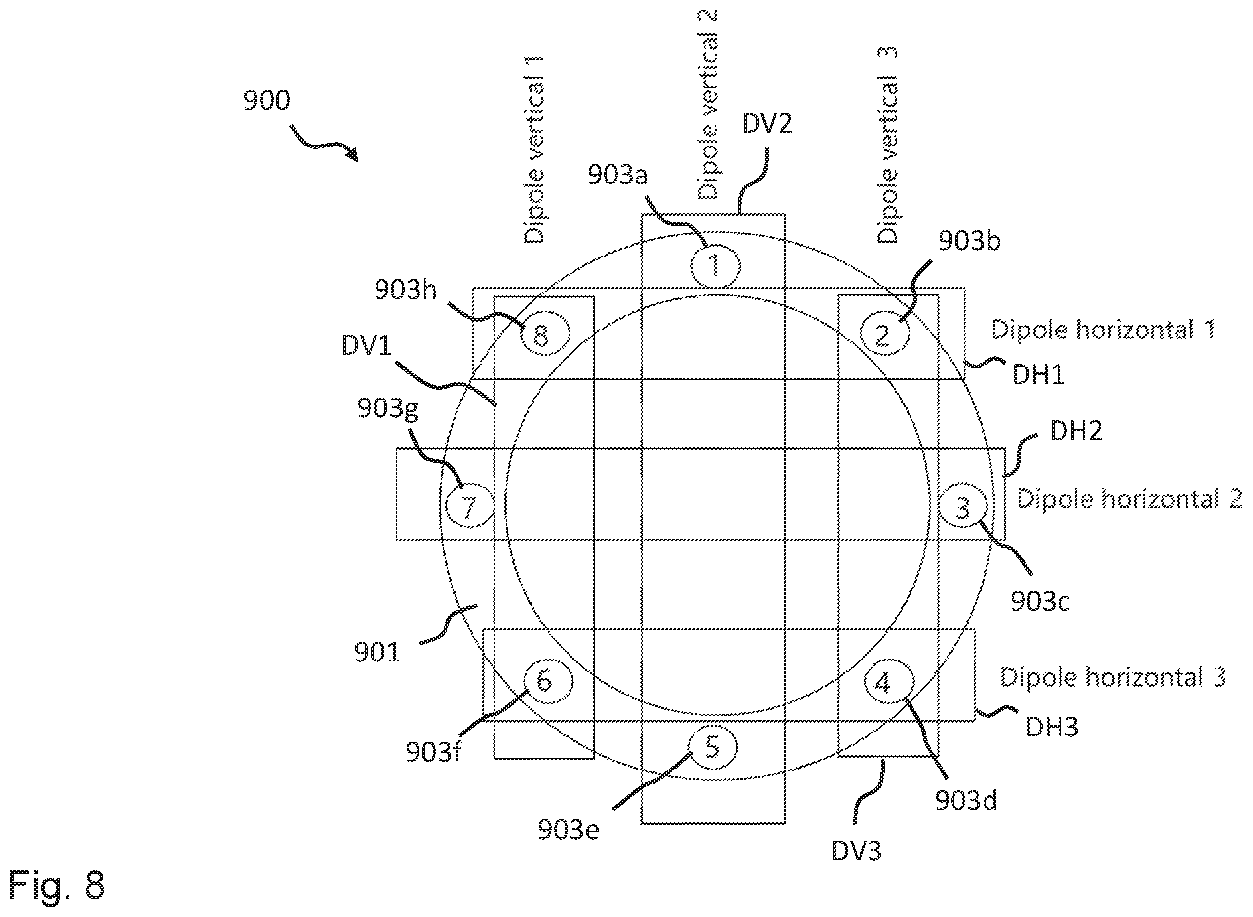 Patent US12348950 Figure 8 – Audio device and method for generating a three-dimensional soundfield