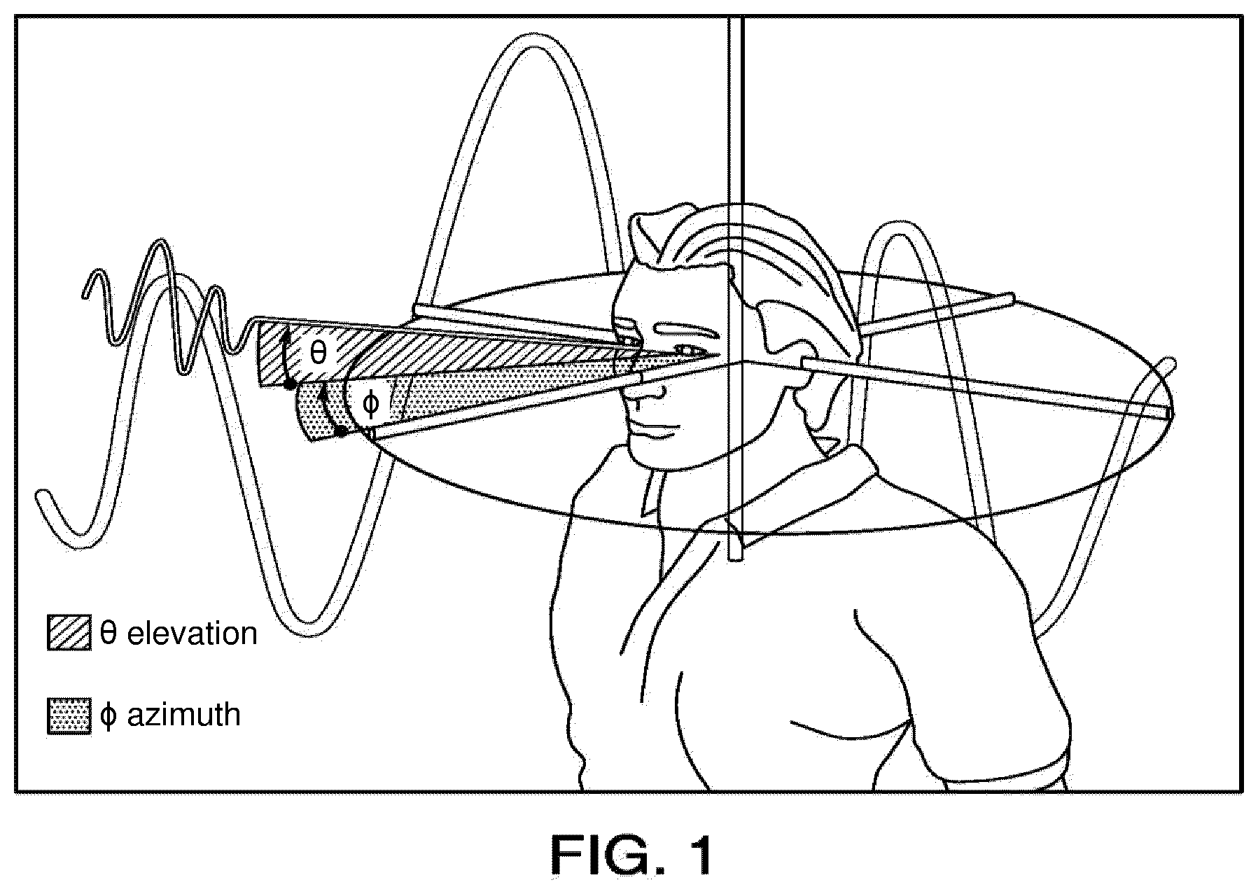 Patent US12348952 Figure 1 – Head-related (HR) filters