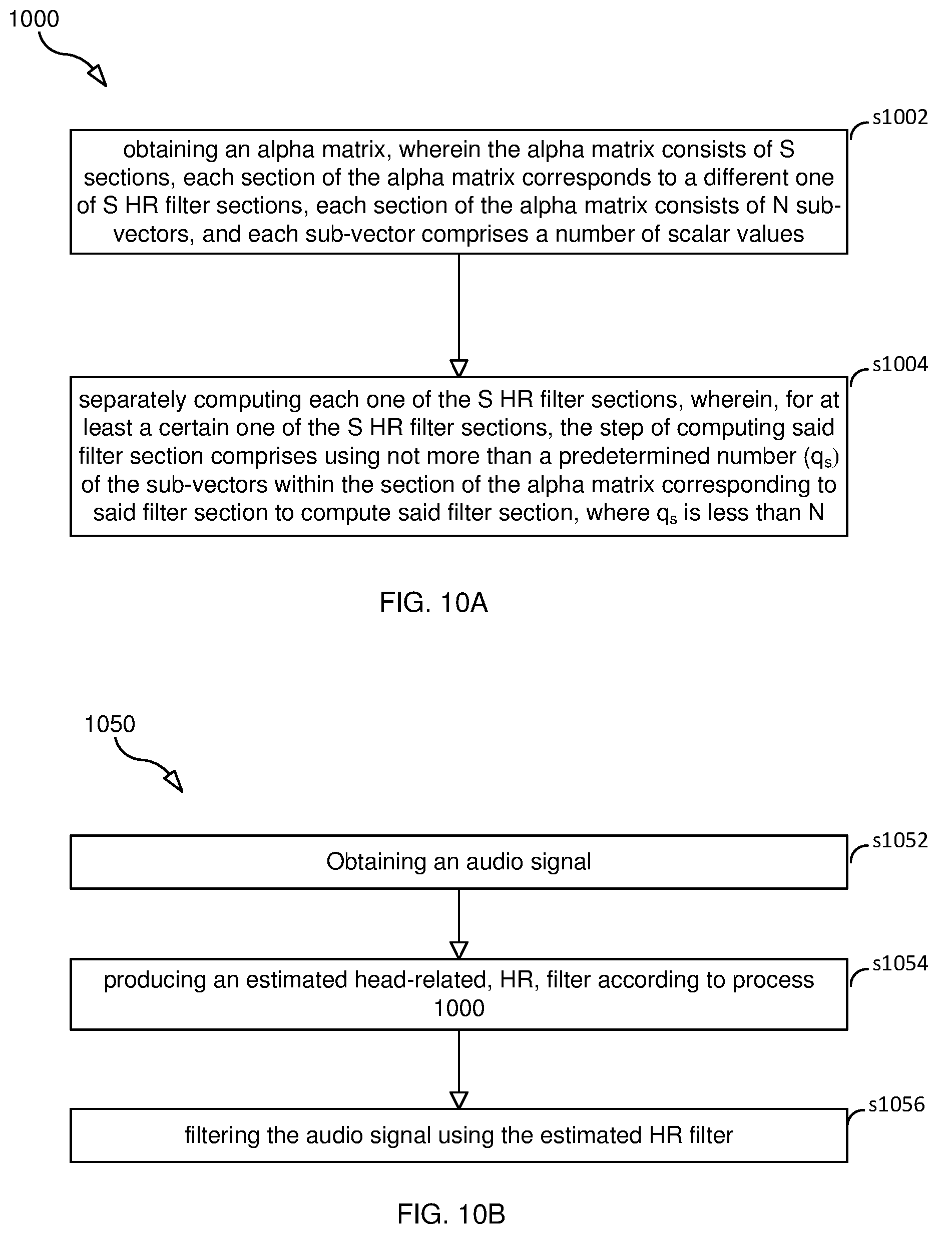 Patent US12348952 Figure 10 – Head-related (HR) filters